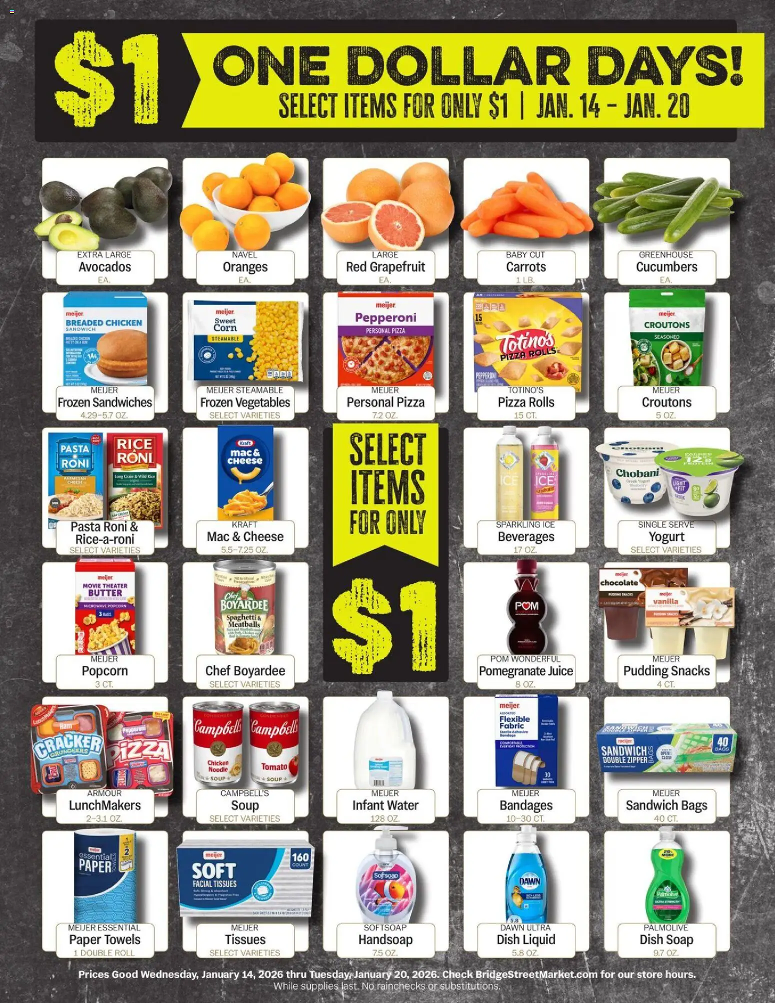 meijer - Meijer Bridge Street Market - 01/14 - 01/20 2026 - page: 2
