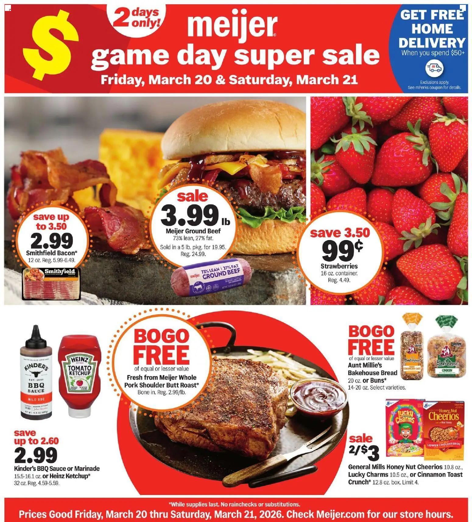 meijer - Meijer Super Sale - 03/20 - 03/21 2026