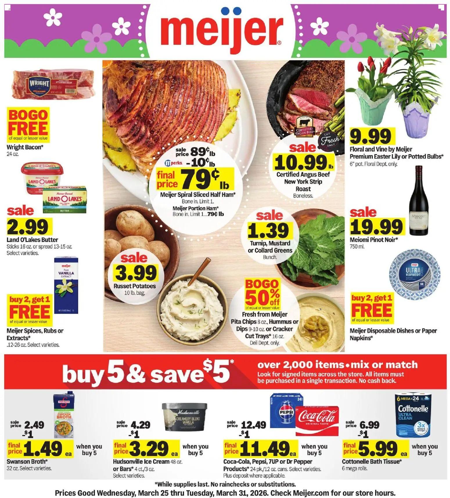 meijer - Meijer Weekly Ad - 03/25 - 03/31 2026
