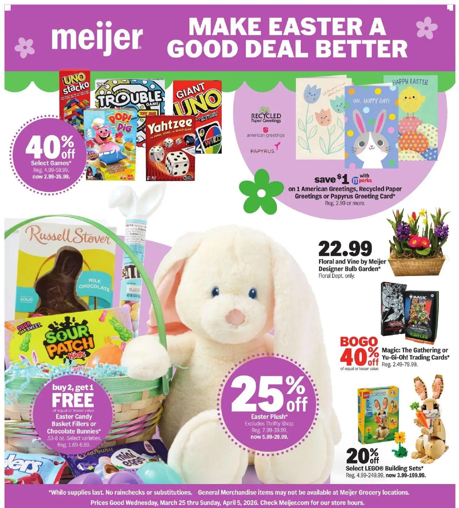 meijer - Meijer Deals - 03/25 - 03/31 2026