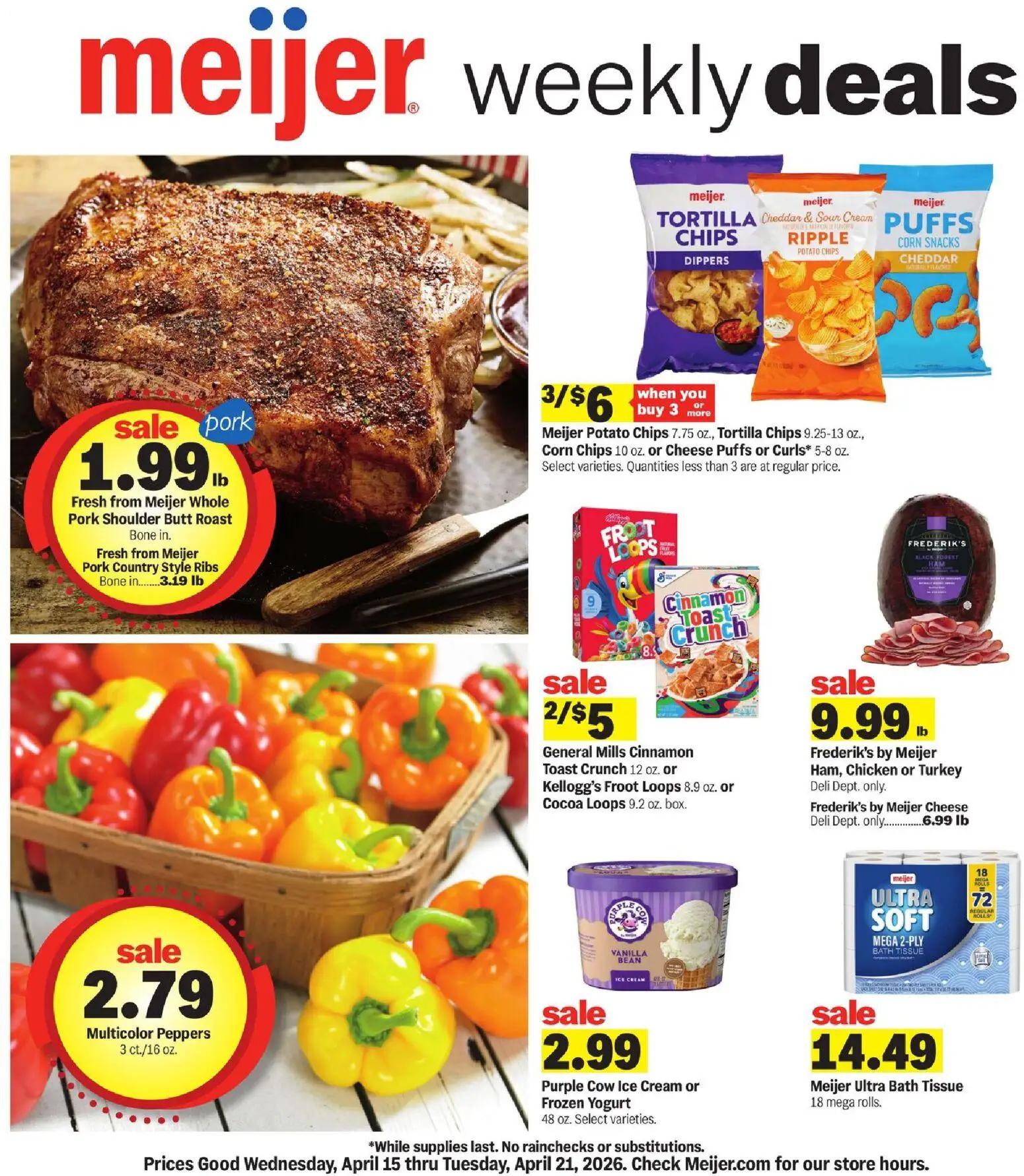 meijer - Meijer Weekly Ad - 04/15 - 04/21 2026