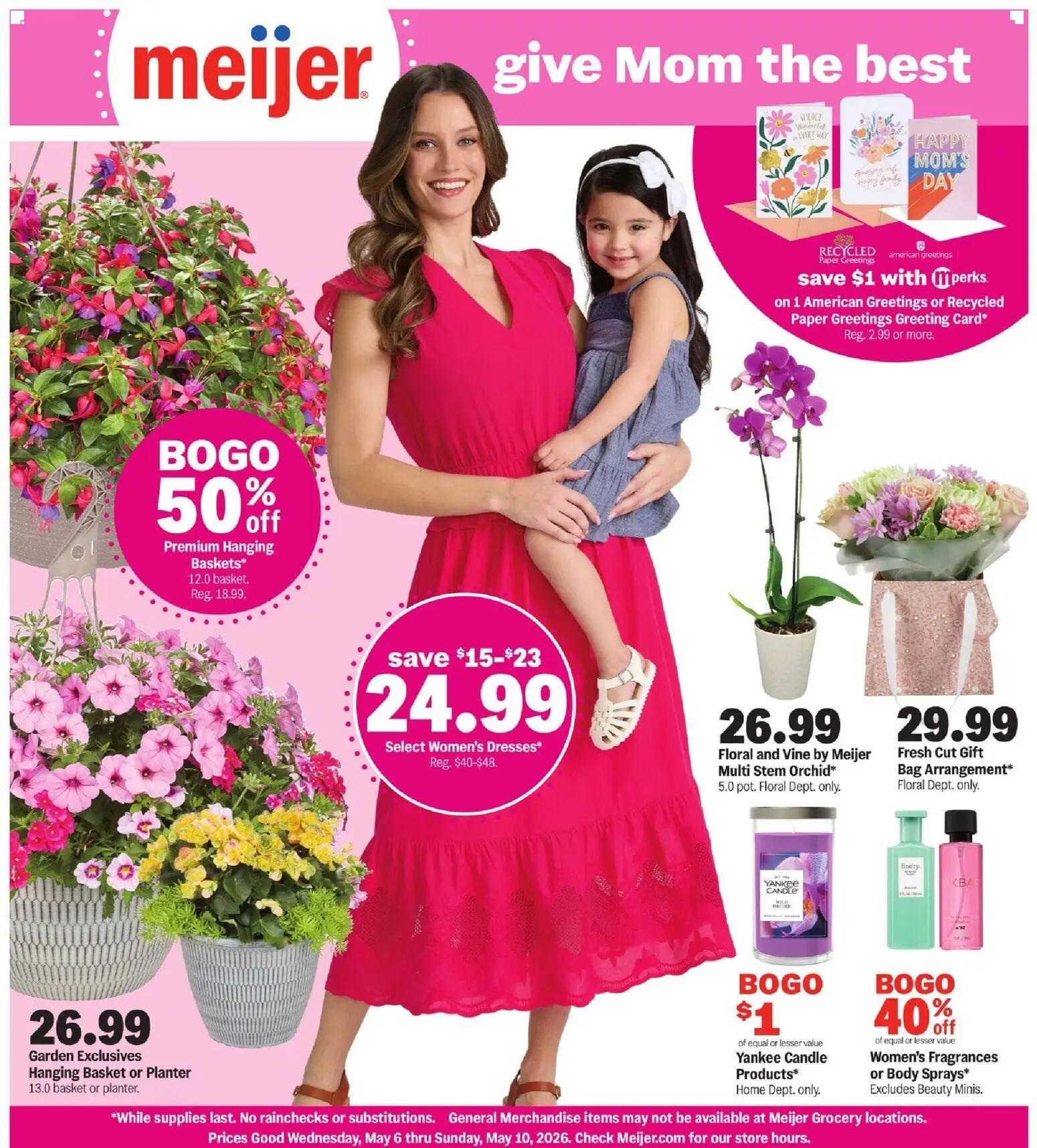 meijer - Meijer Give Mom the Best - 05/06 - 05/10 2026