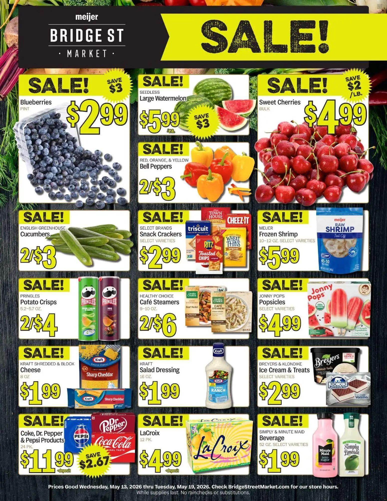 meijer - Meijer Meijer Bridge Street Market - 05/13 - 05/19 2026