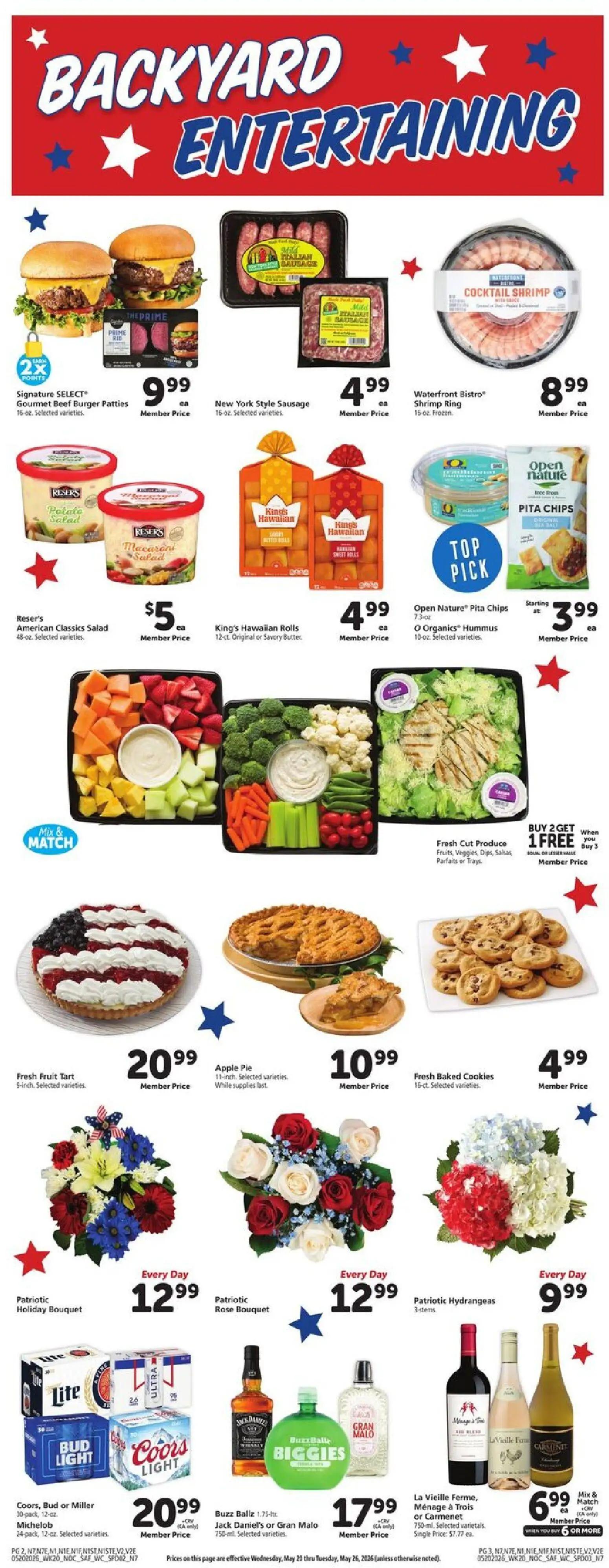 safeway - Safeway Weekly Ad - 05/20 - 05/26 2026 - page: 2