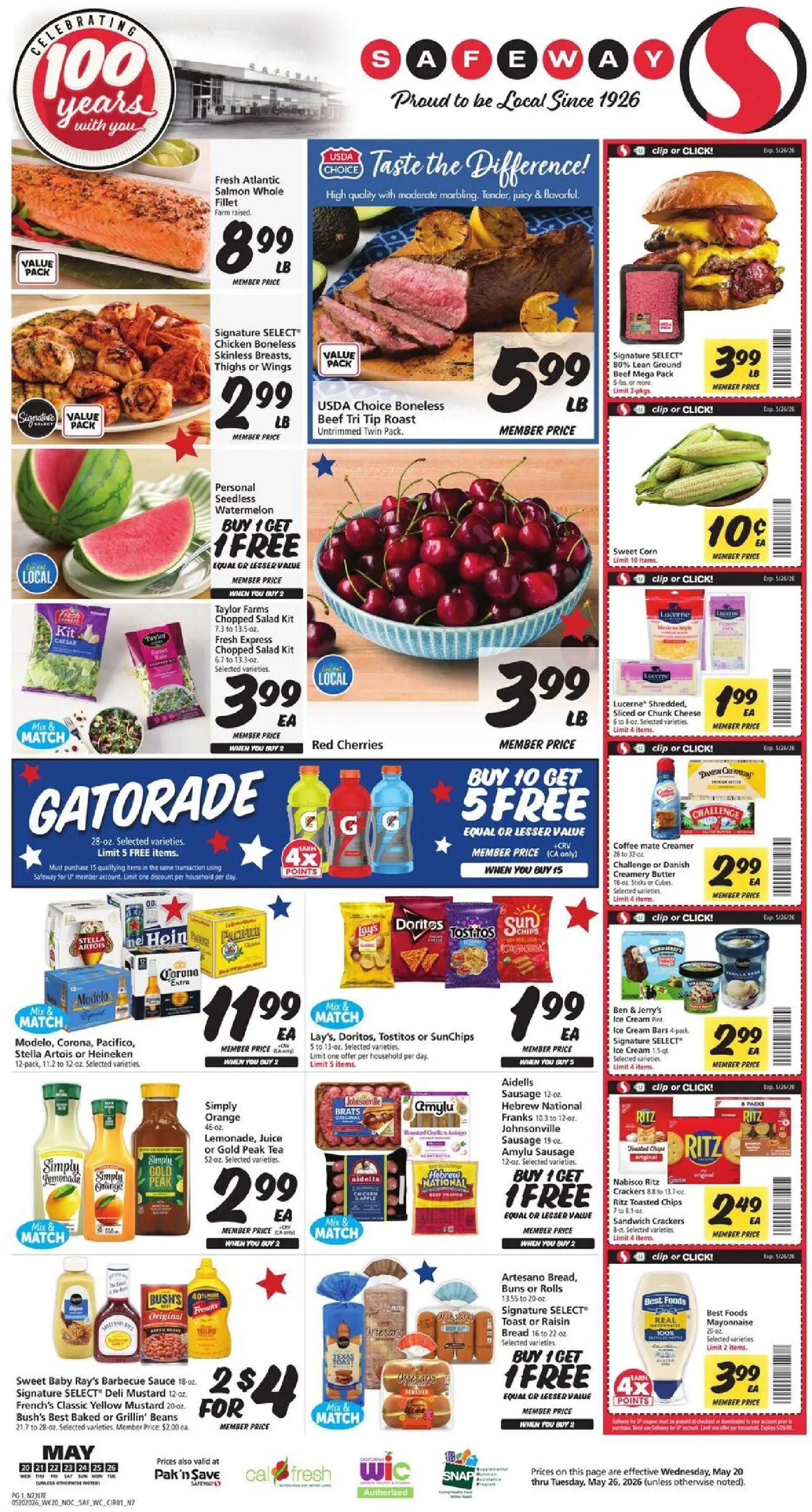 safeway - Safeway Weekly Ad - 05/20 - 05/26 2026 - page: 3