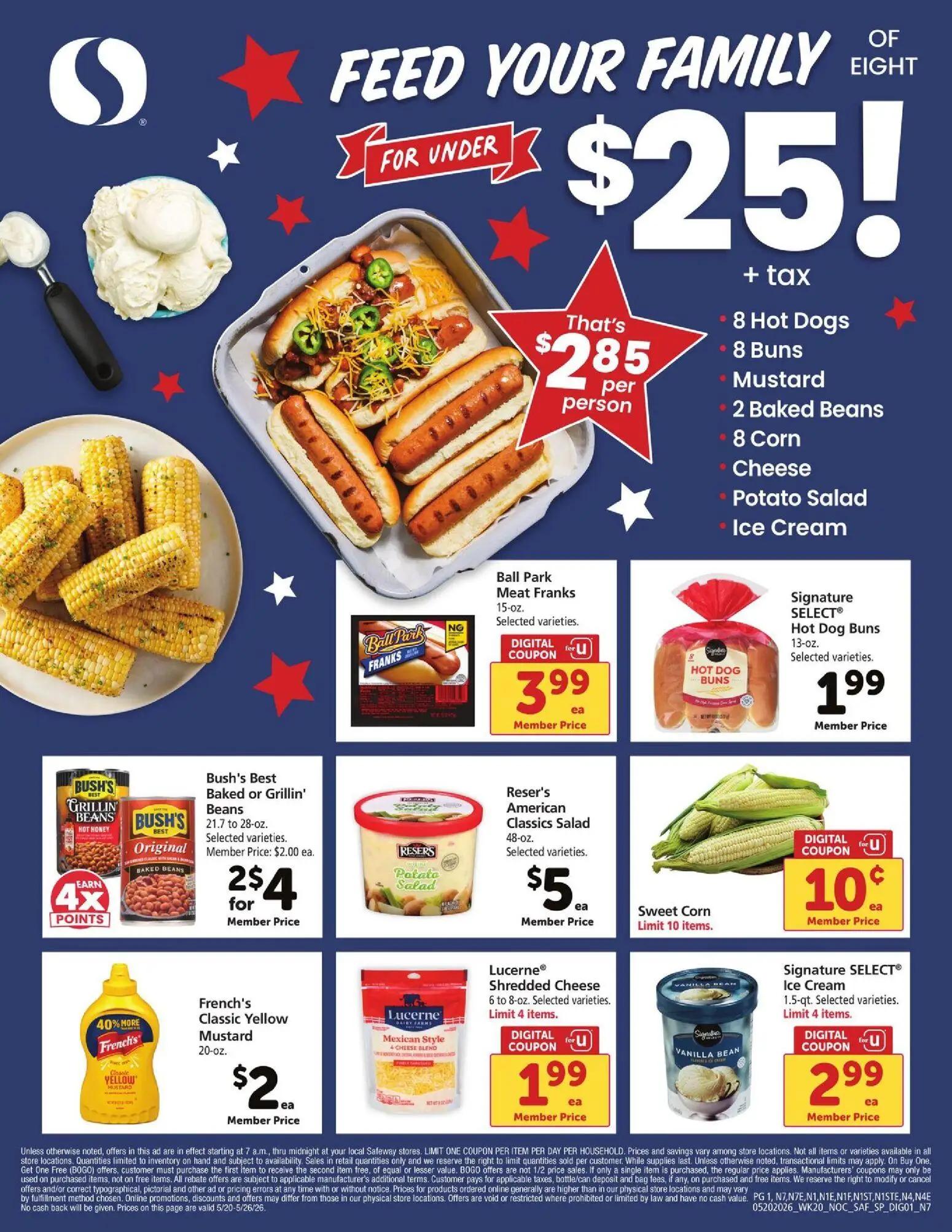 safeway - Safeway Ad - 05/20 - 05/26 2026 - page: 1