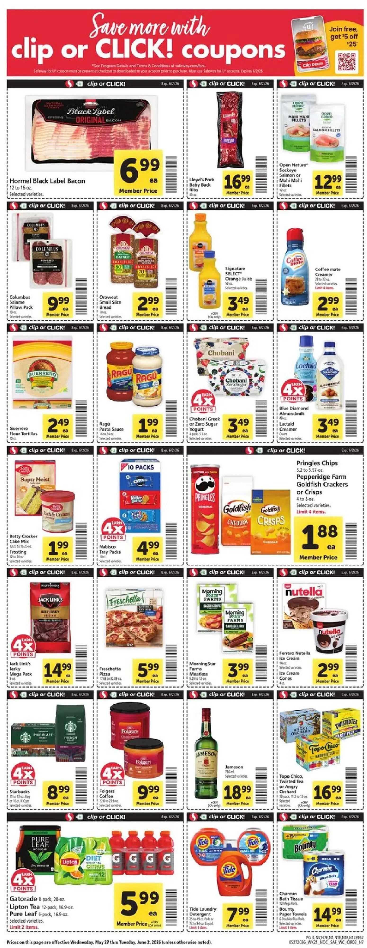 safeway - Safeway Weekly Ad - 05/27 - 06/02 2026 - page: 3