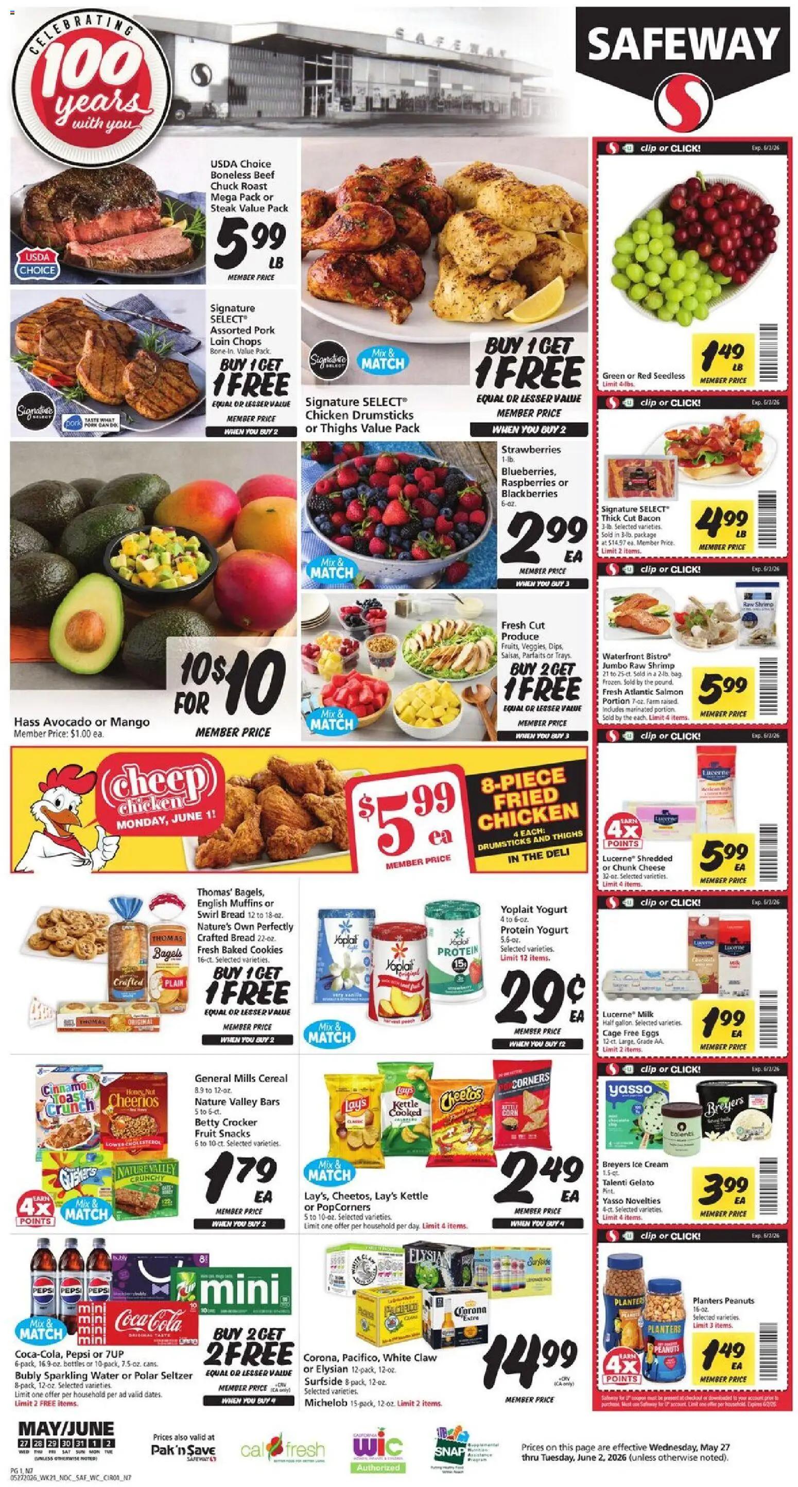 safeway - Safeway Weekly Ad - 05/27 - 06/02 2026 - page: 1