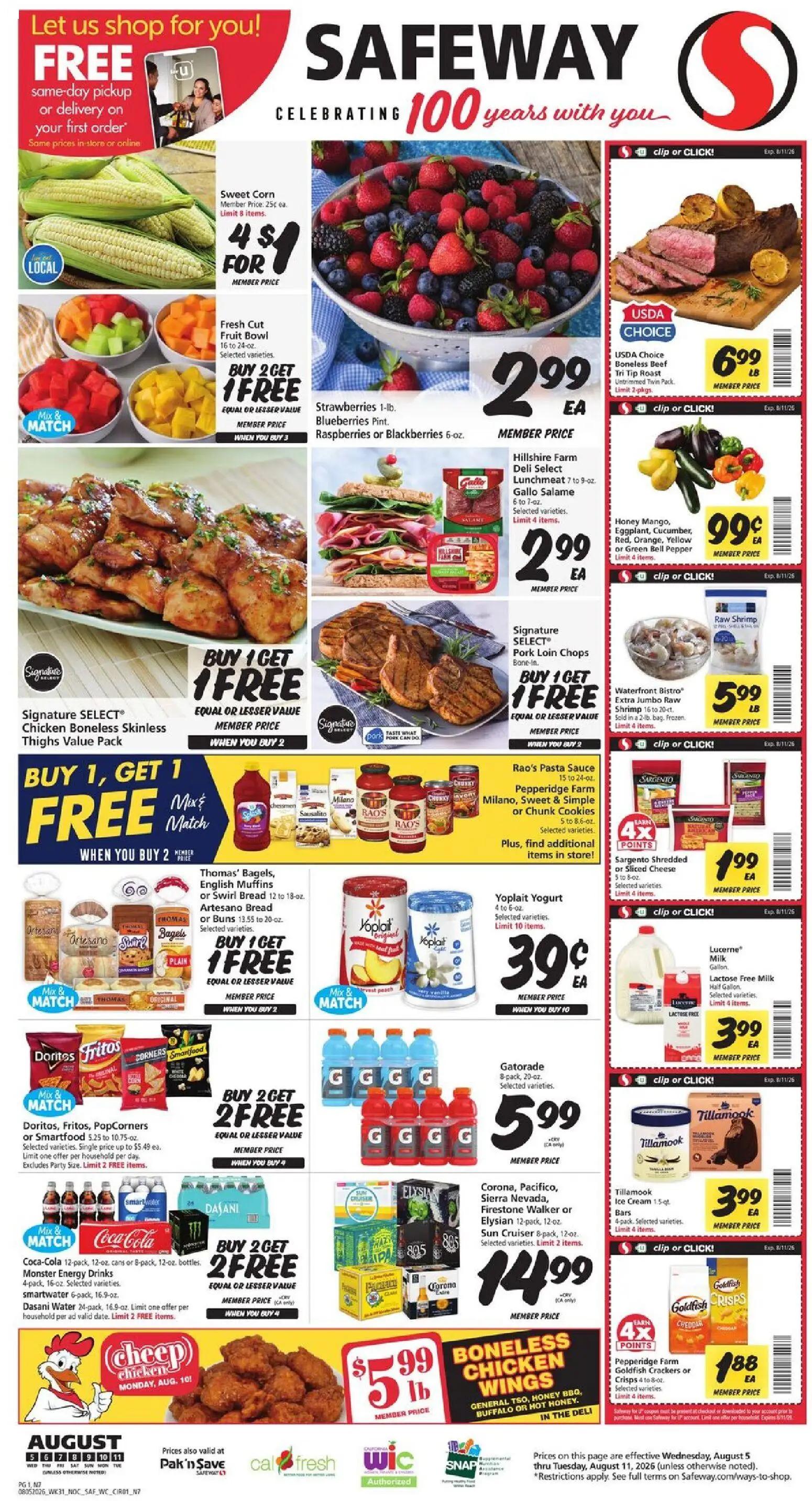 safeway - Safeway Weekly Ad - 08/05 - 08/11 2026