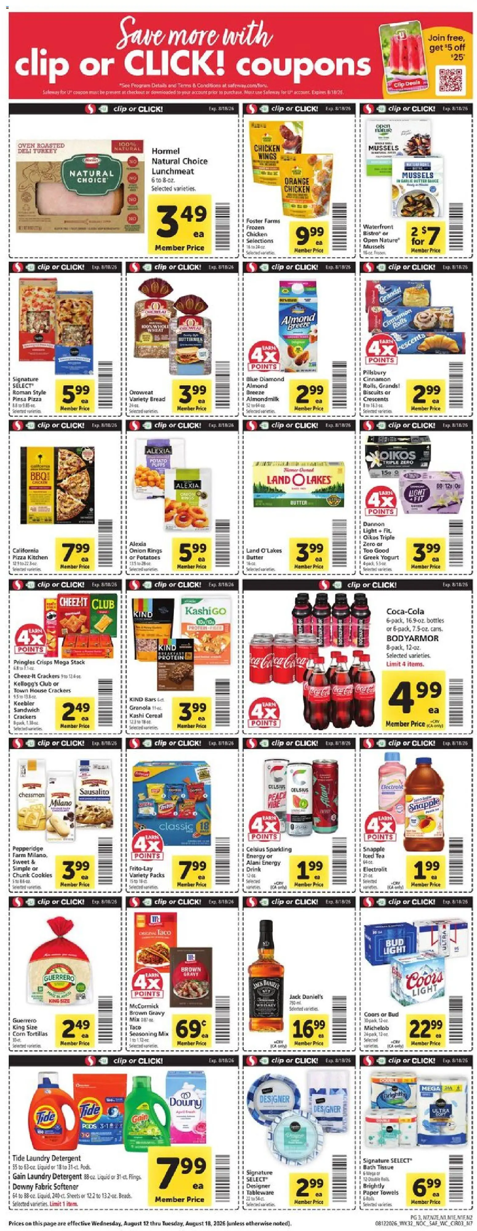 safeway - Safeway Weekly Ad - 08/12 - 08/18 2026 - page: 3