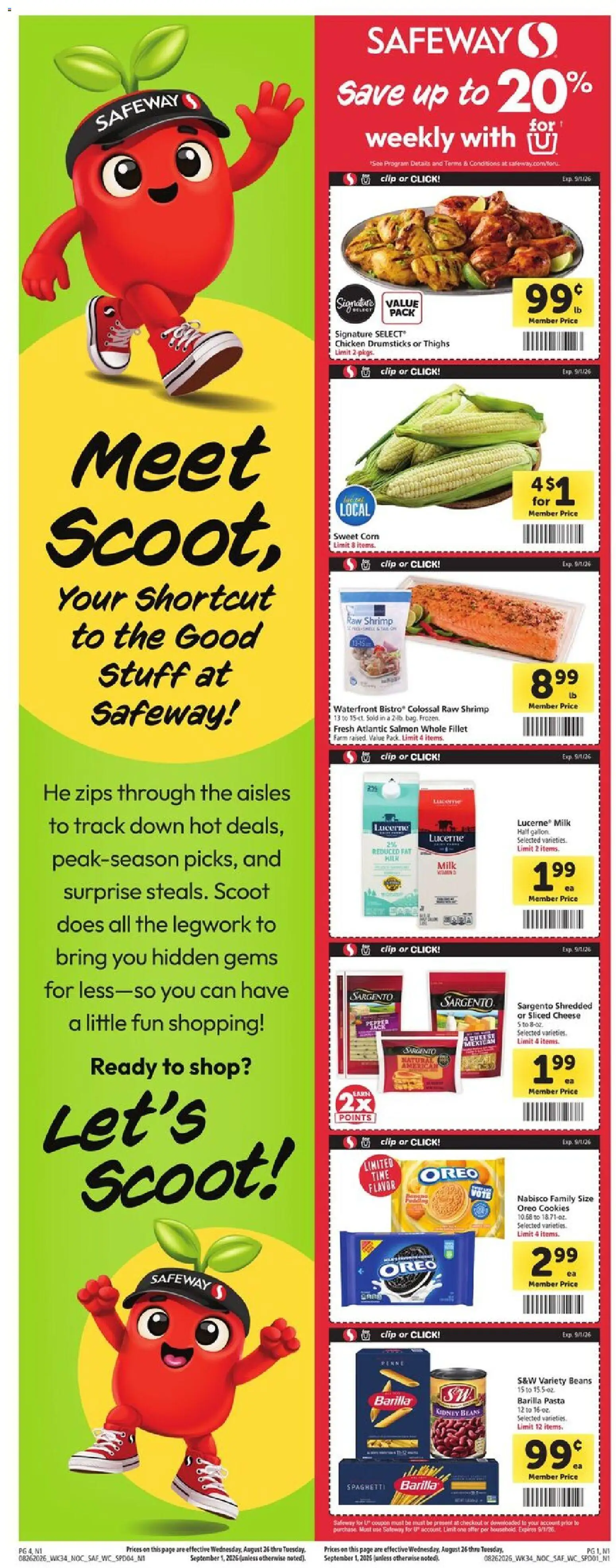 safeway - Safeway Weekly Ad - 08/26 - 09/01 2026