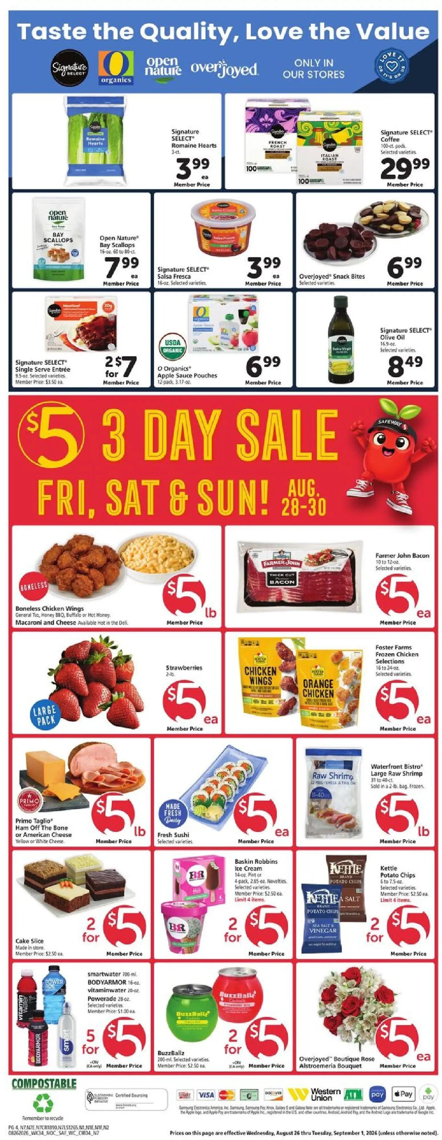 safeway - Safeway Weekly Ad - 08/26 - 09/01 2026 - page: 6