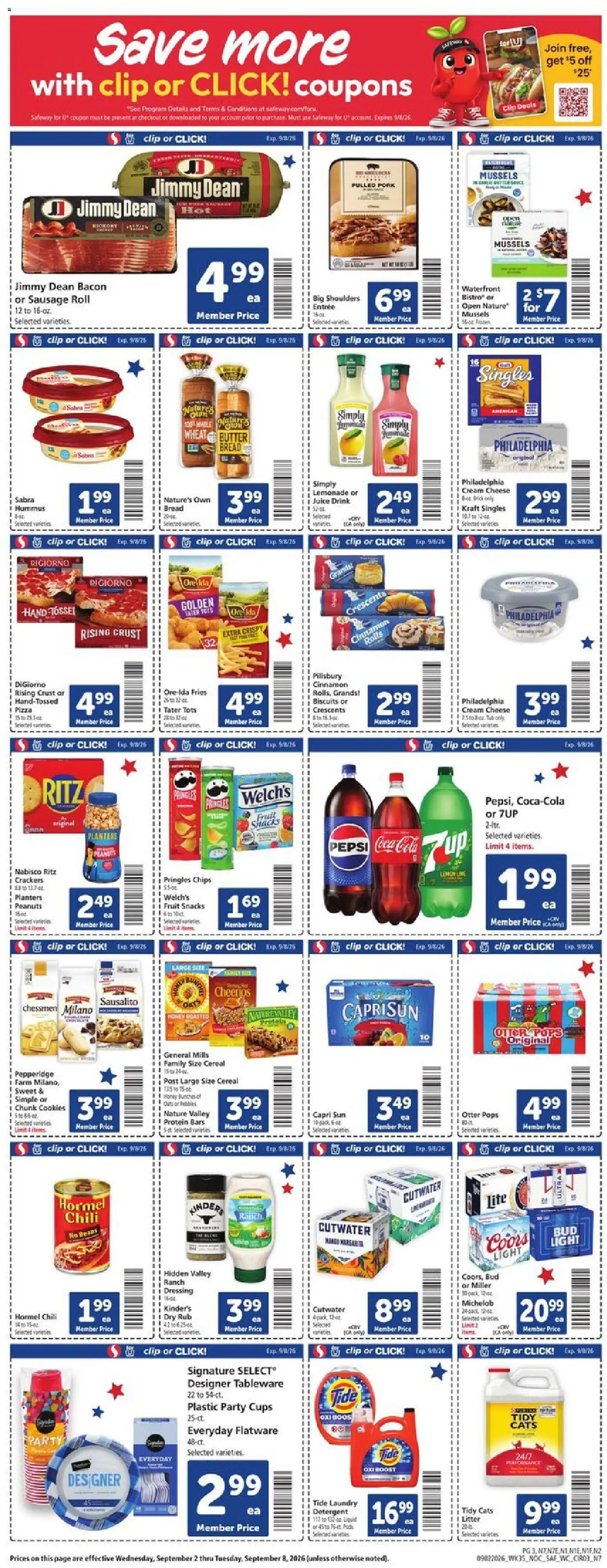 safeway - Safeway Weekly Ad - 09/02 - 09/08 2026 - page: 3