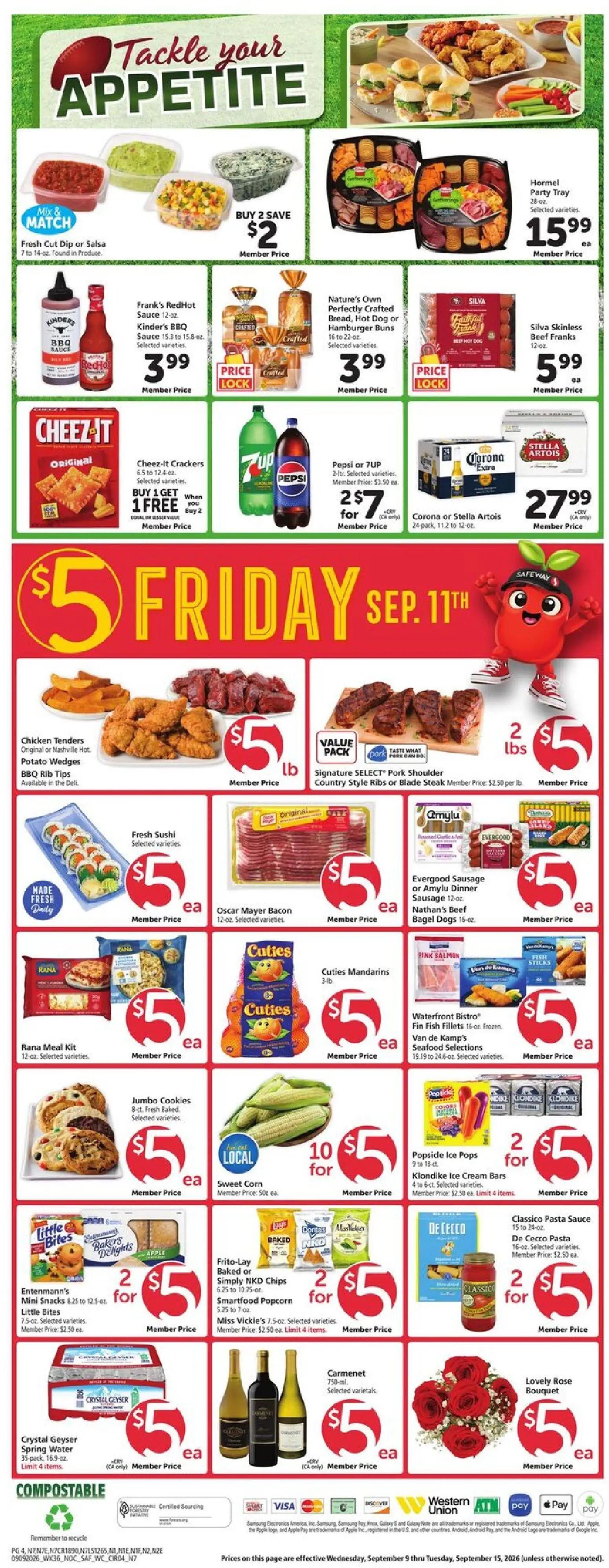 safeway - Safeway Weekly Ad - 09/09 - 09/15 2026 - page: 4