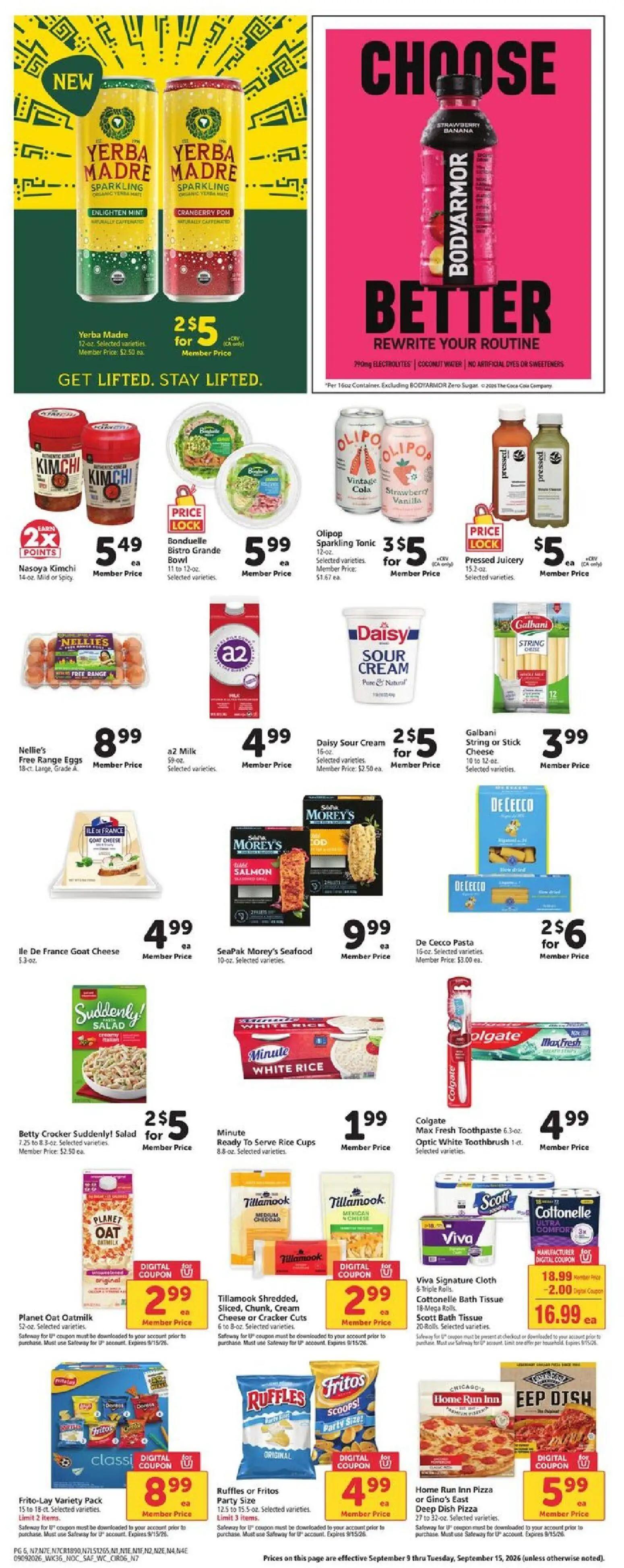 safeway - Safeway Weekly Ad - 09/09 - 09/15 2026 - page: 6