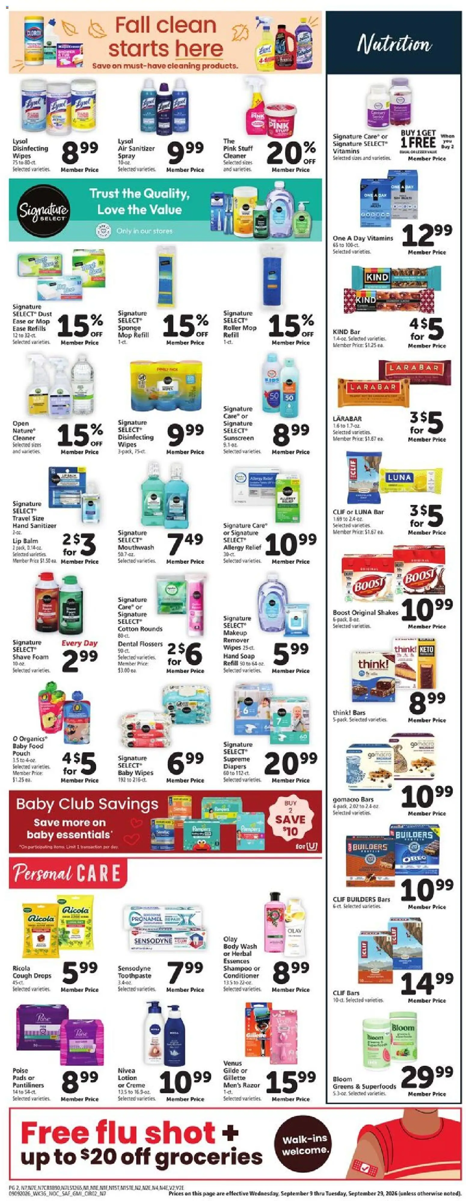 safeway - Safeway Weekly Ad - 09/09 - 09/15 2026 - page: 9