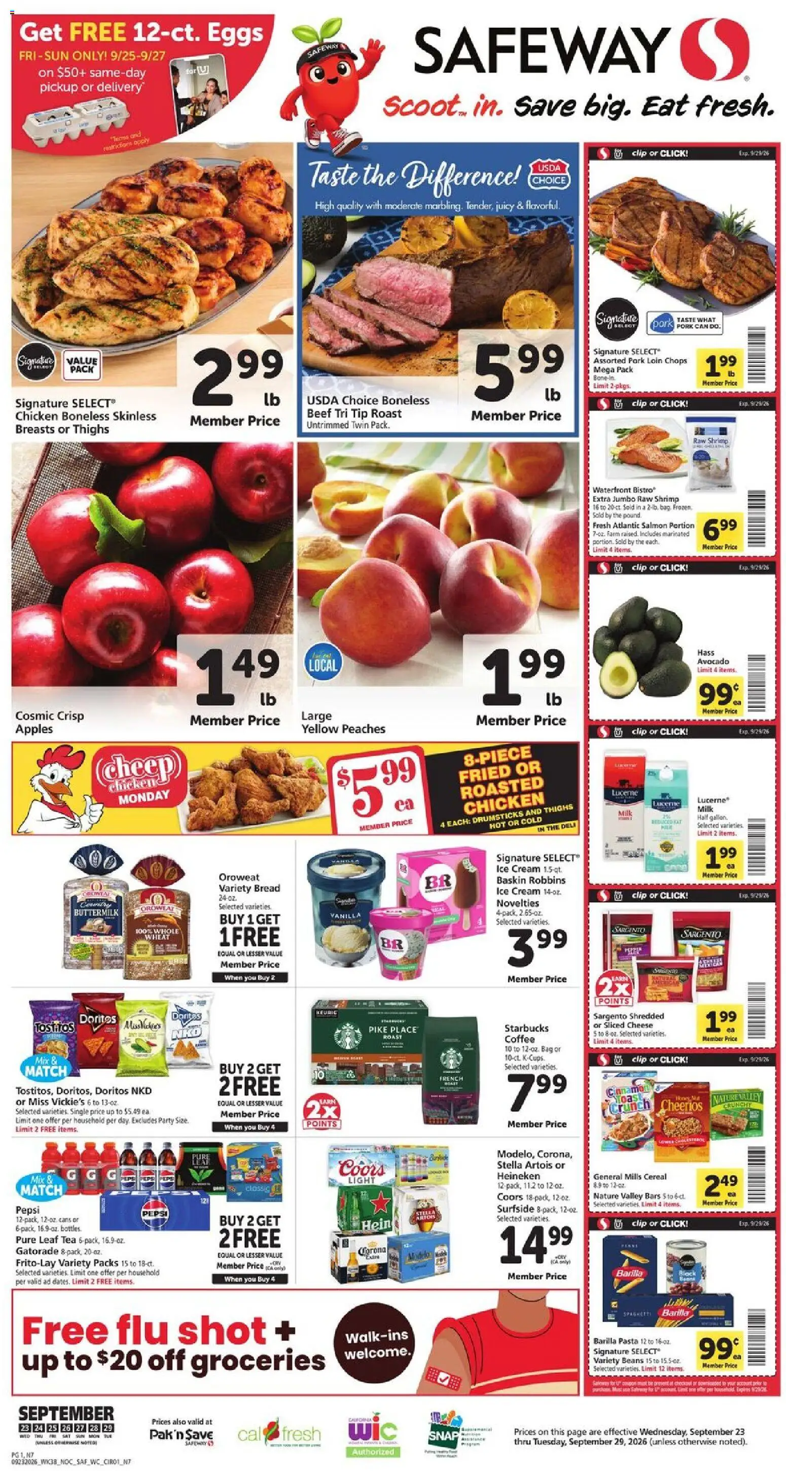 safeway - Safeway Weekly Ad - 09/23 - 09/29 2026 - page: 1