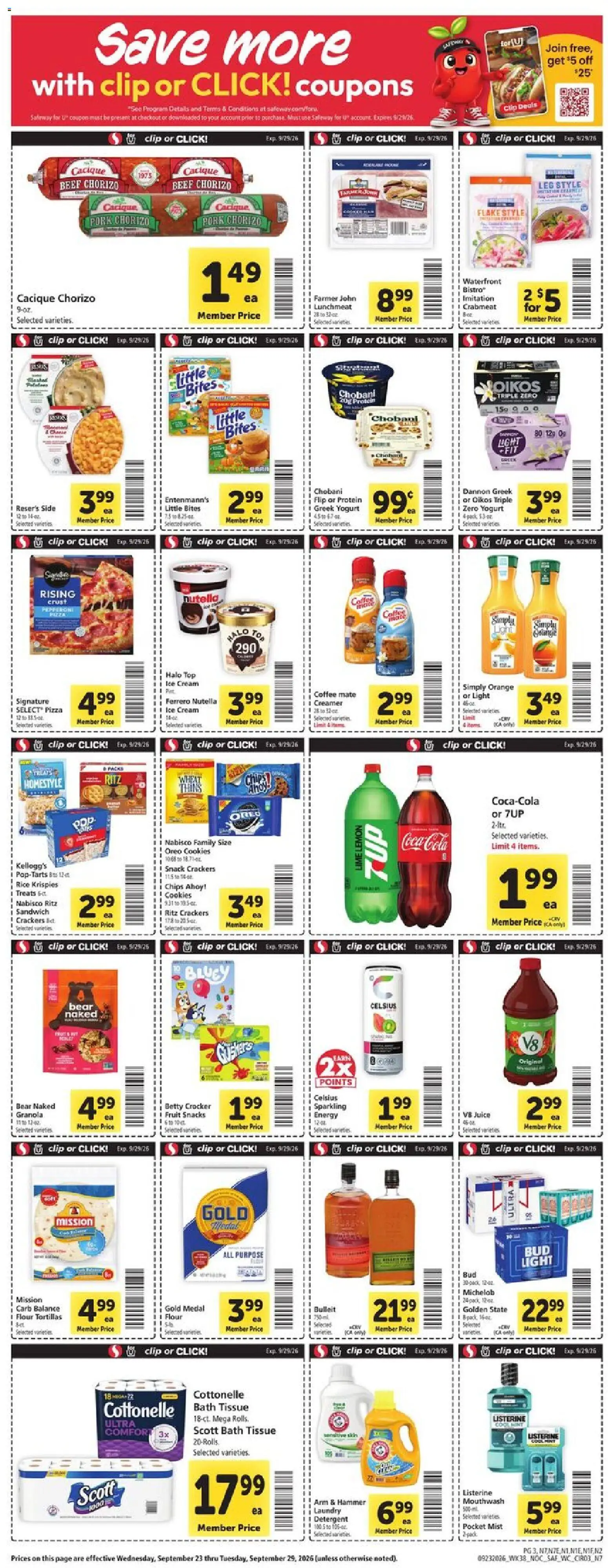 safeway - Safeway Weekly Ad - 09/23 - 09/29 2026 - page: 3
