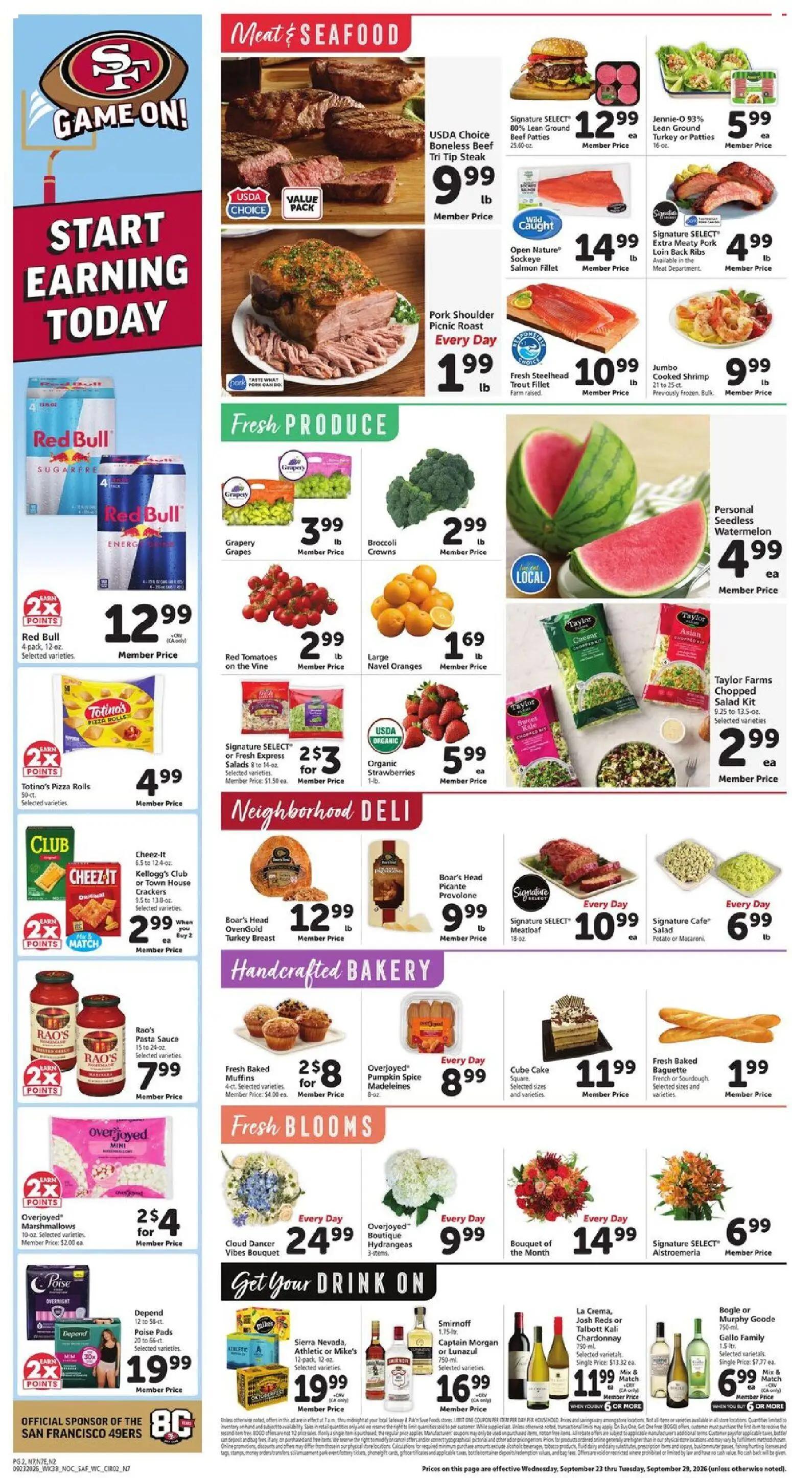safeway - Safeway Weekly Ad - 09/23 - 09/29 2026 - page: 2