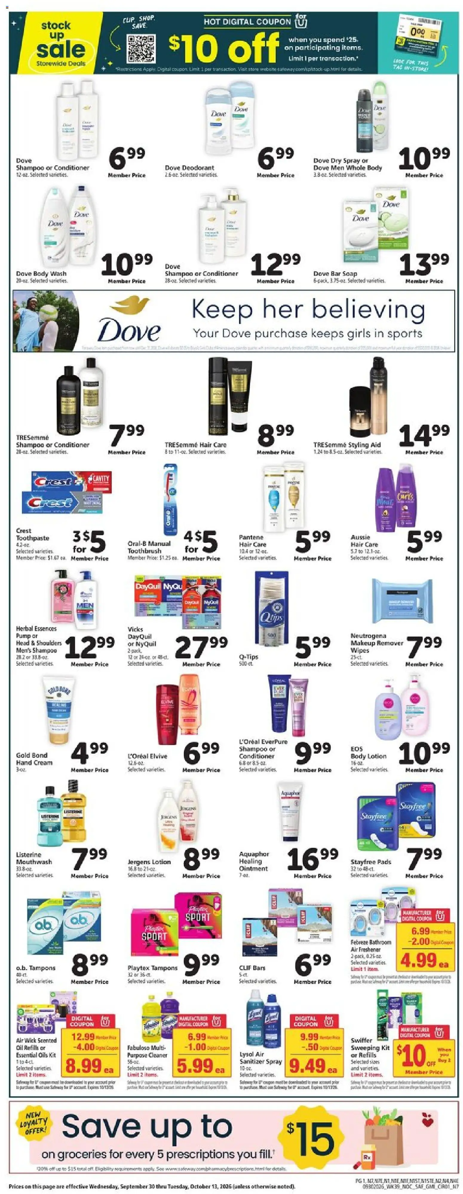 safeway - Safeway Weekly Ad - 09/30 - 10/06 2026 - page: 7