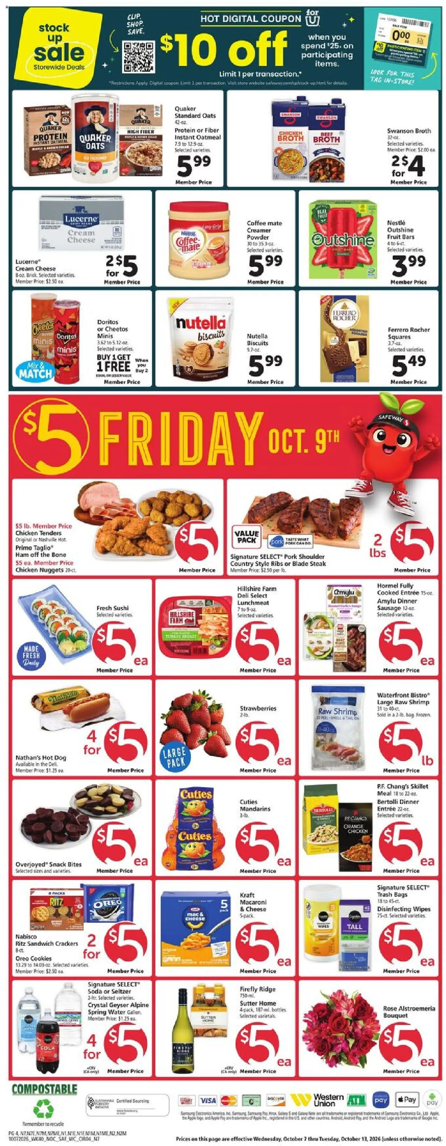 safeway - Safeway Weekly Ad - 10/07 - 10/13 2026 - page: 4