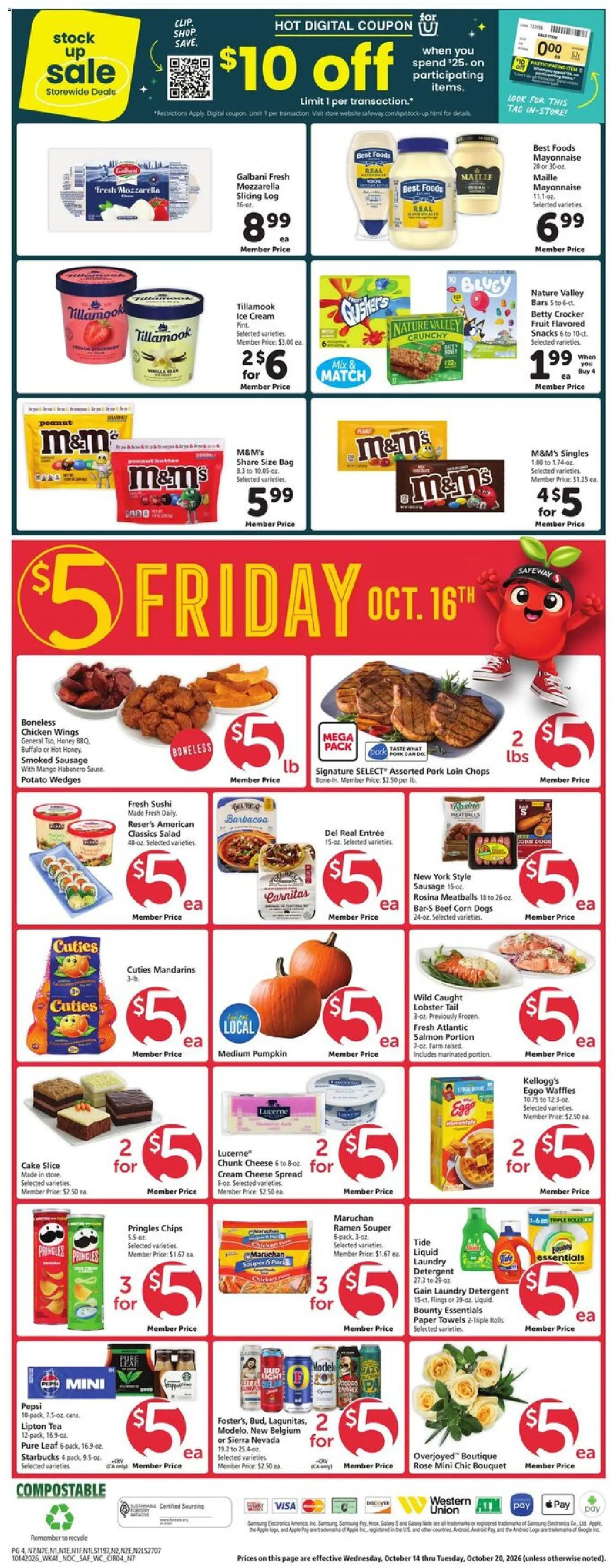 safeway - Safeway Weekly Ad - 10/14 - 10/20 2026 - page: 4