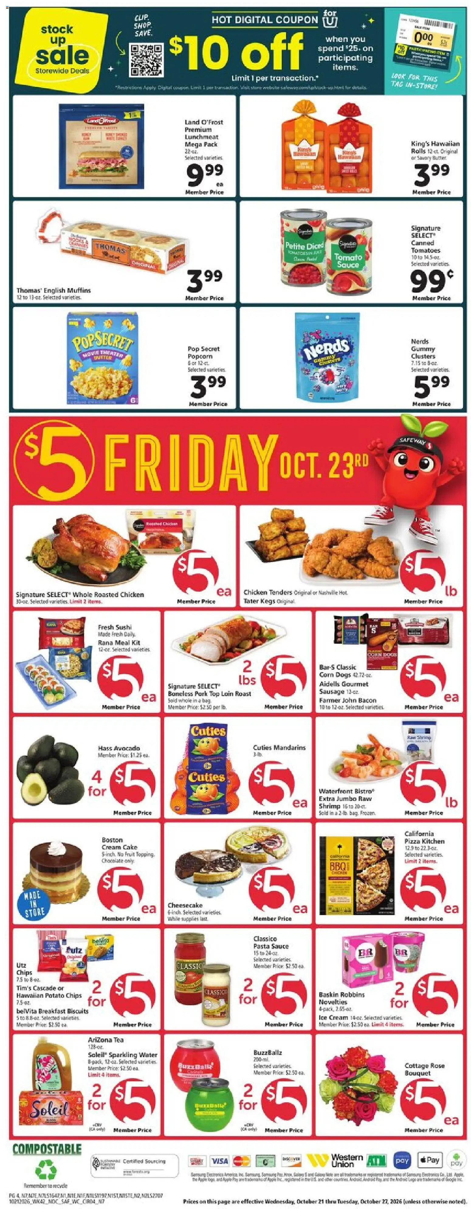 safeway - Safeway Weekly Ad - 10/21 - 10/27 2026 - page: 4