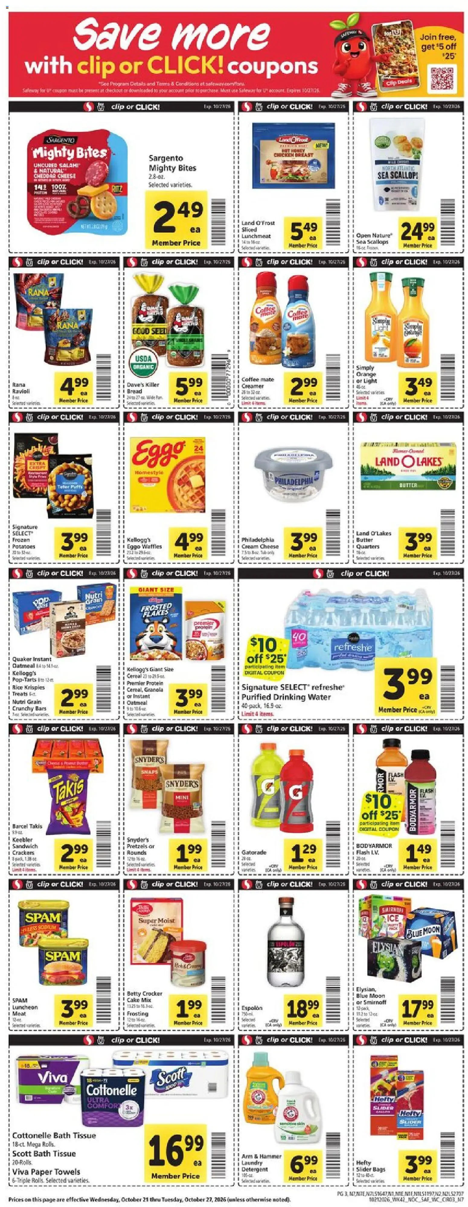 safeway - Safeway Weekly Ad - 10/21 - 10/27 2026 - page: 3