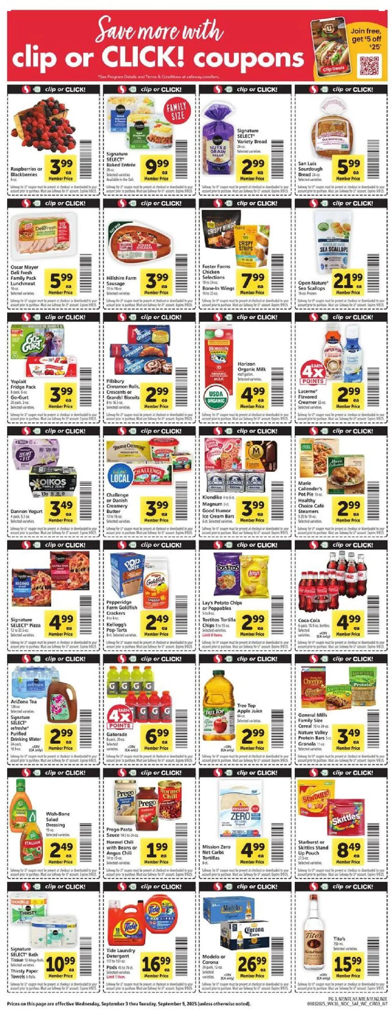 safeway - Safeway Weekly Ad - 09/03 - 09/09 2025 - page: 3