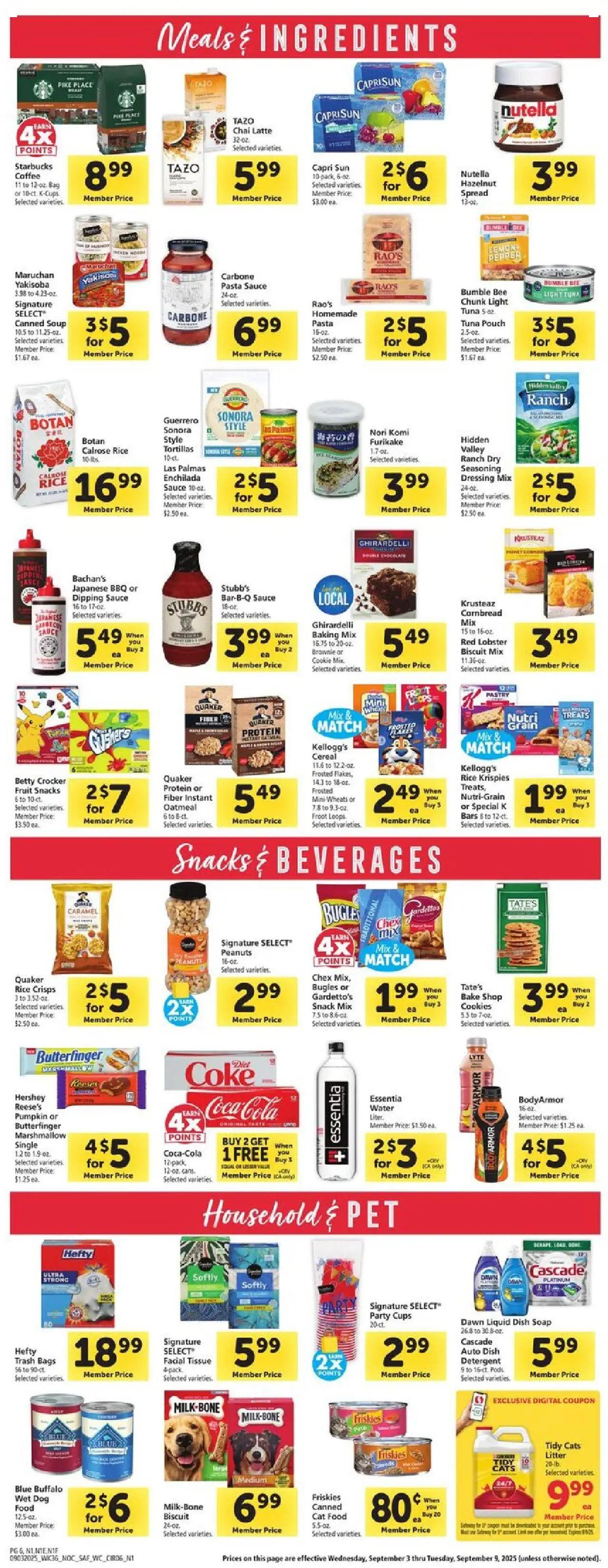safeway - Safeway Weekly Ad - 09/03 - 09/09 2025 - page: 6