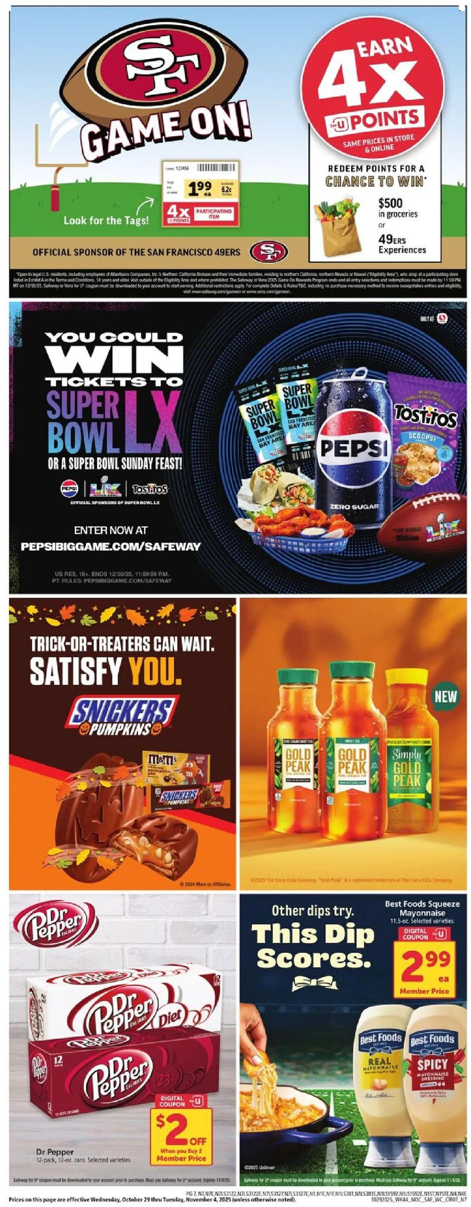 safeway - Safeway Weekly Ad - 10/29 - 11/04 2025 - page: 7