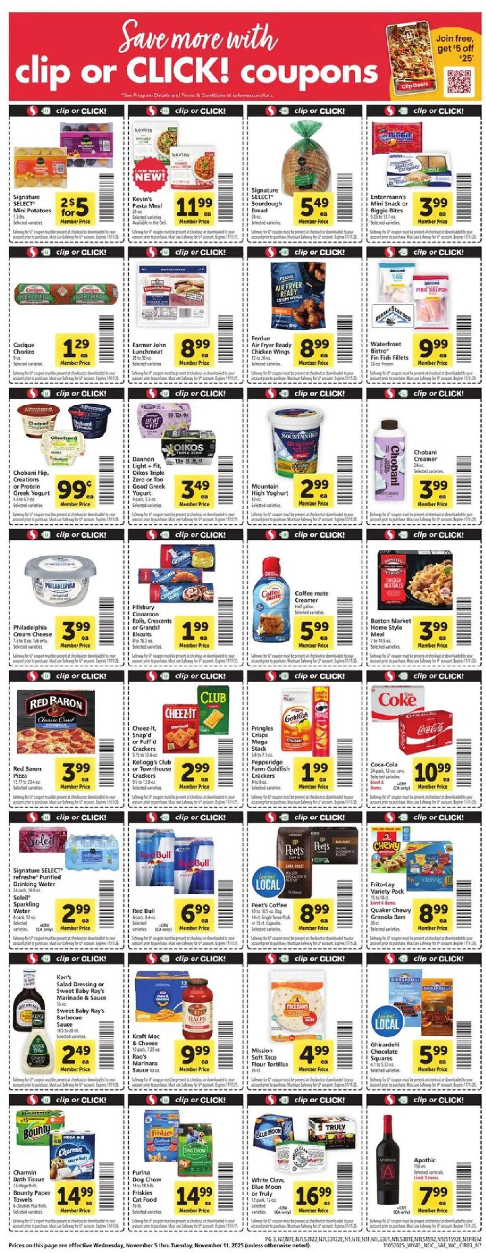 safeway - Safeway Weekly Ad - 11/05 - 11/11 2025 - page: 3