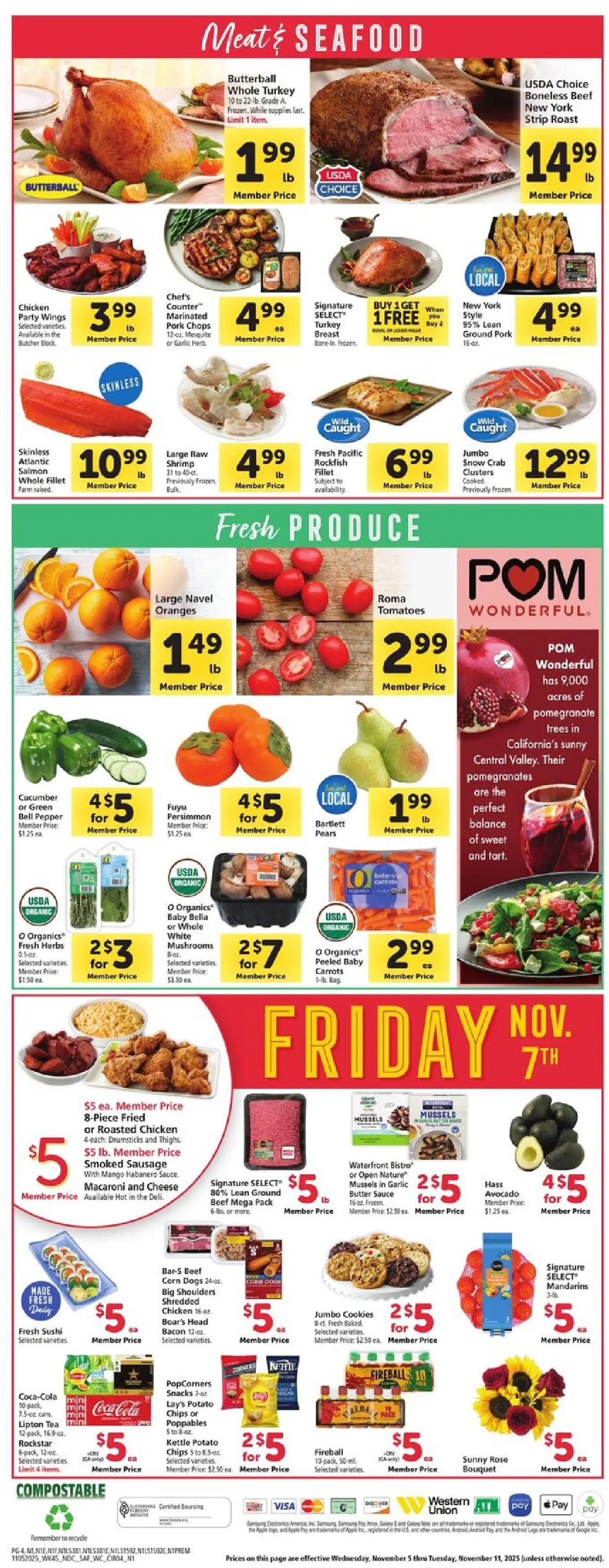 safeway - Safeway Weekly Ad - 11/05 - 11/11 2025 - page: 4