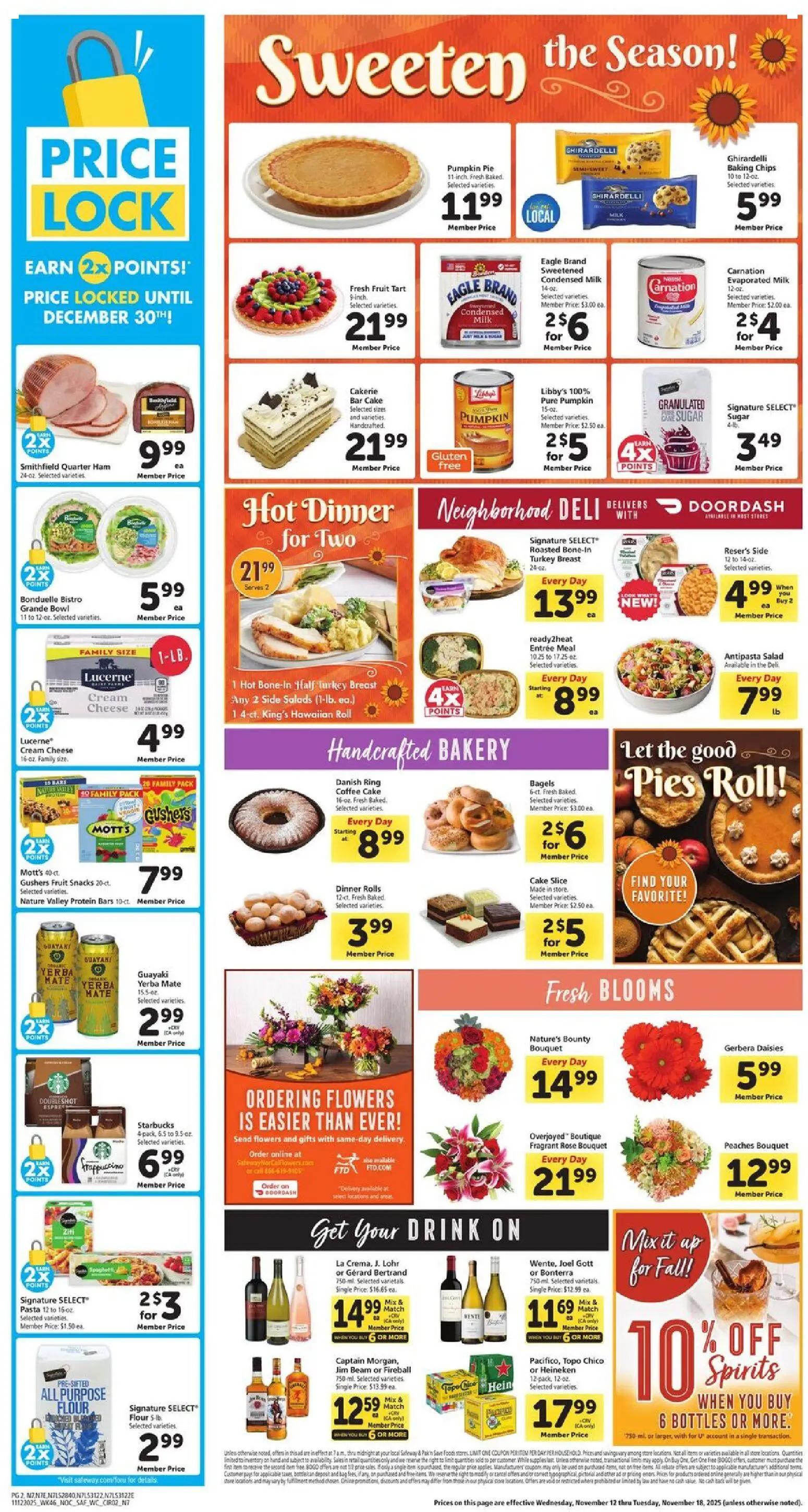 safeway - Safeway Weekly Ad - 11/12 - 11/18 2025 - page: 2