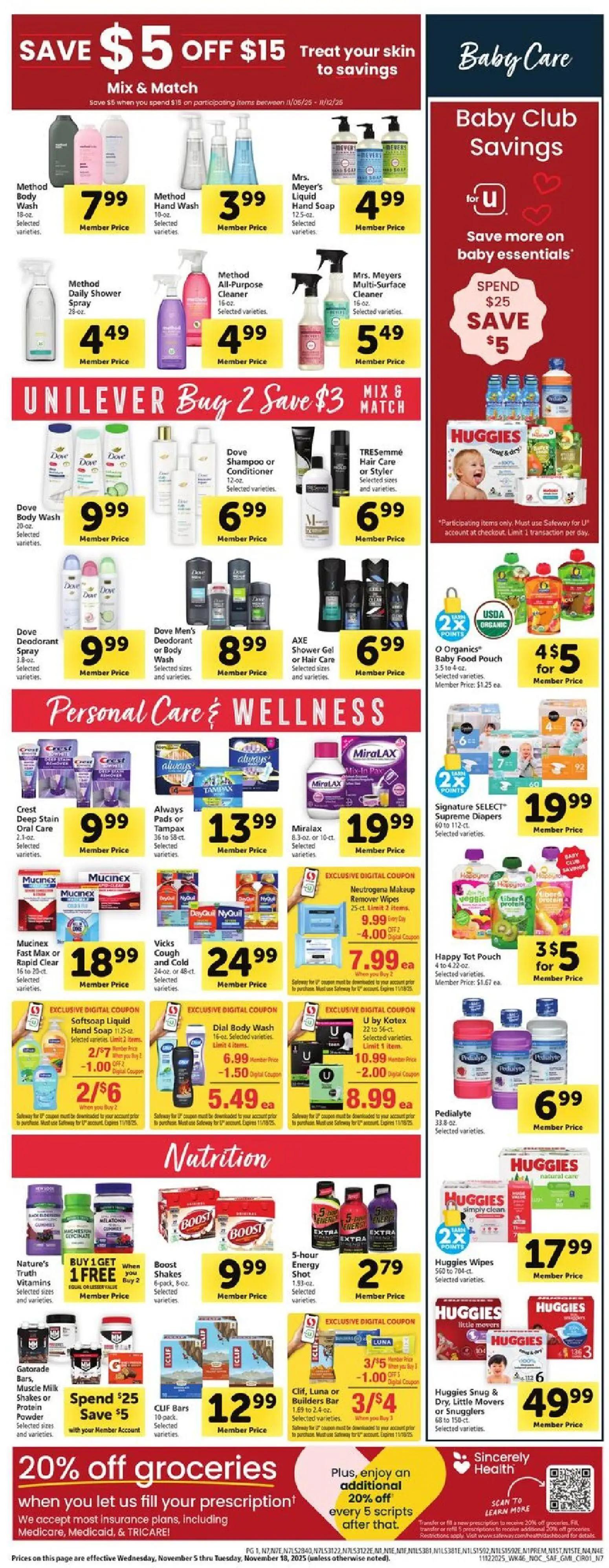 safeway - Safeway Weekly Ad - 11/12 - 11/18 2025 - page: 10