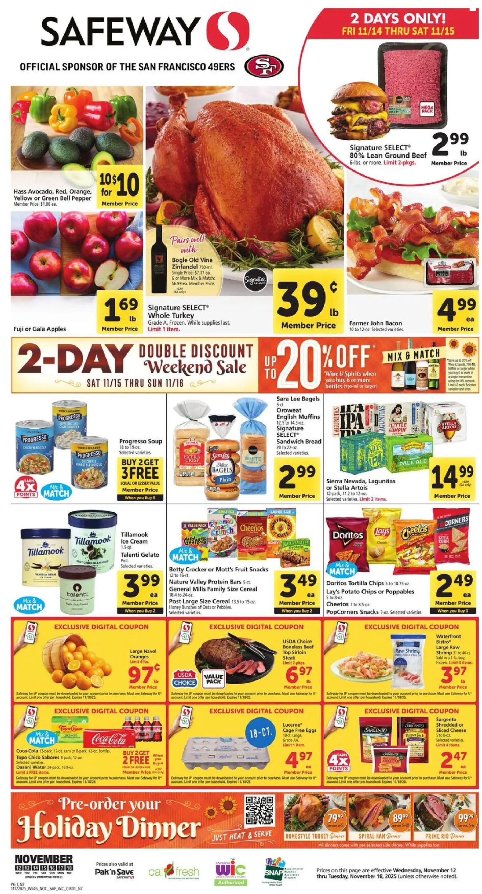 safeway - Safeway Weekly Ad - 11/12 - 11/18 2025