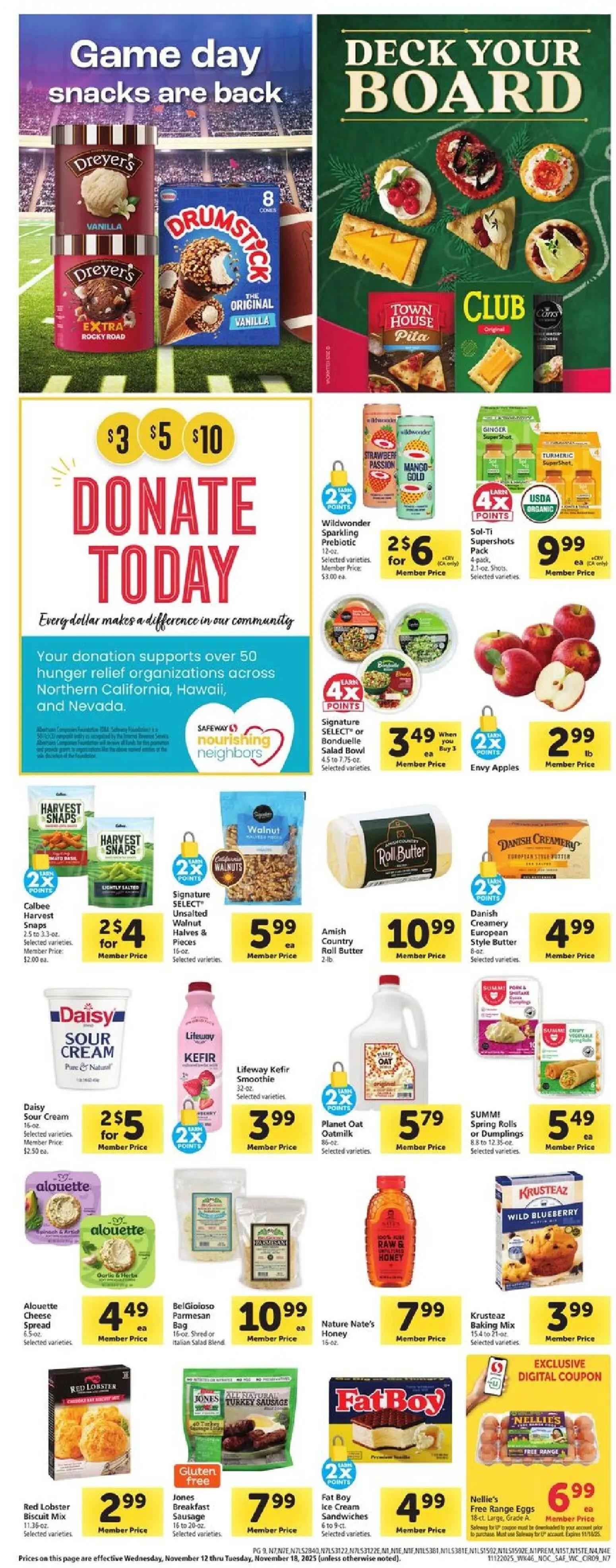 safeway - Safeway Weekly Ad - 11/12 - 11/18 2025 - page: 9