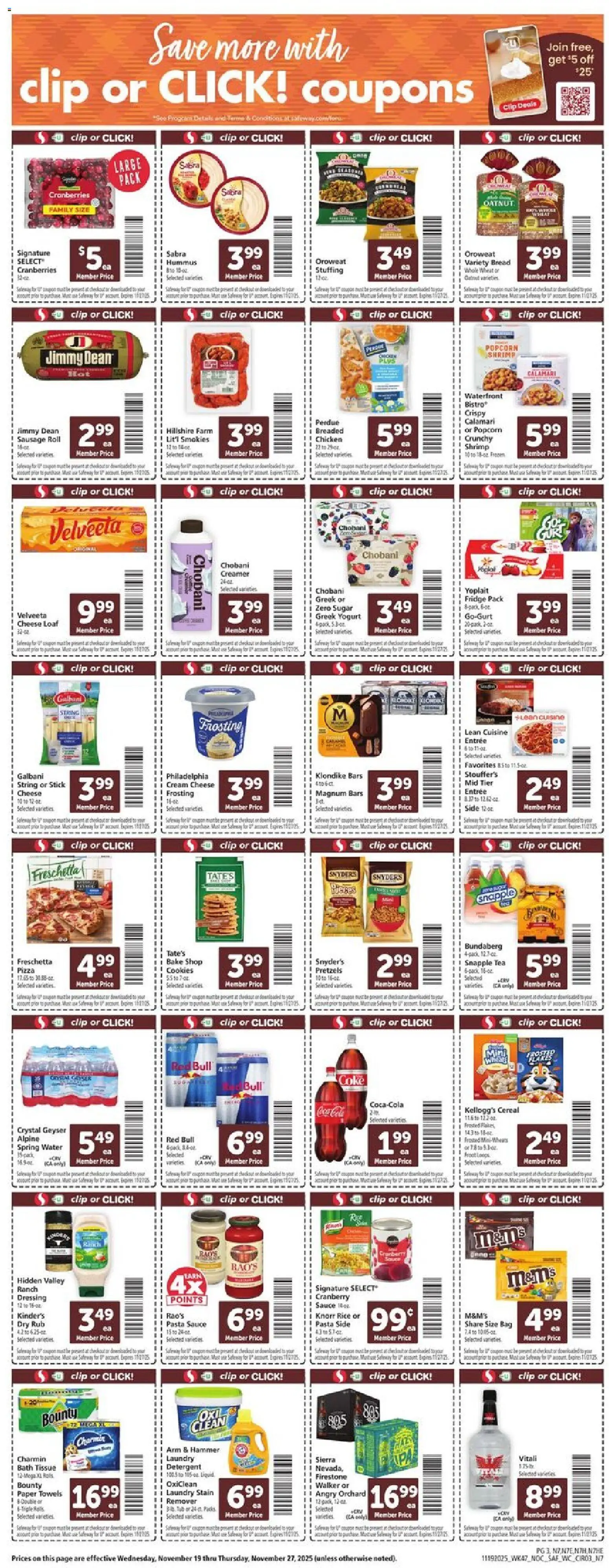 safeway - Safeway Weekly Ad - 11/19 - 11/27 2025 - page: 5