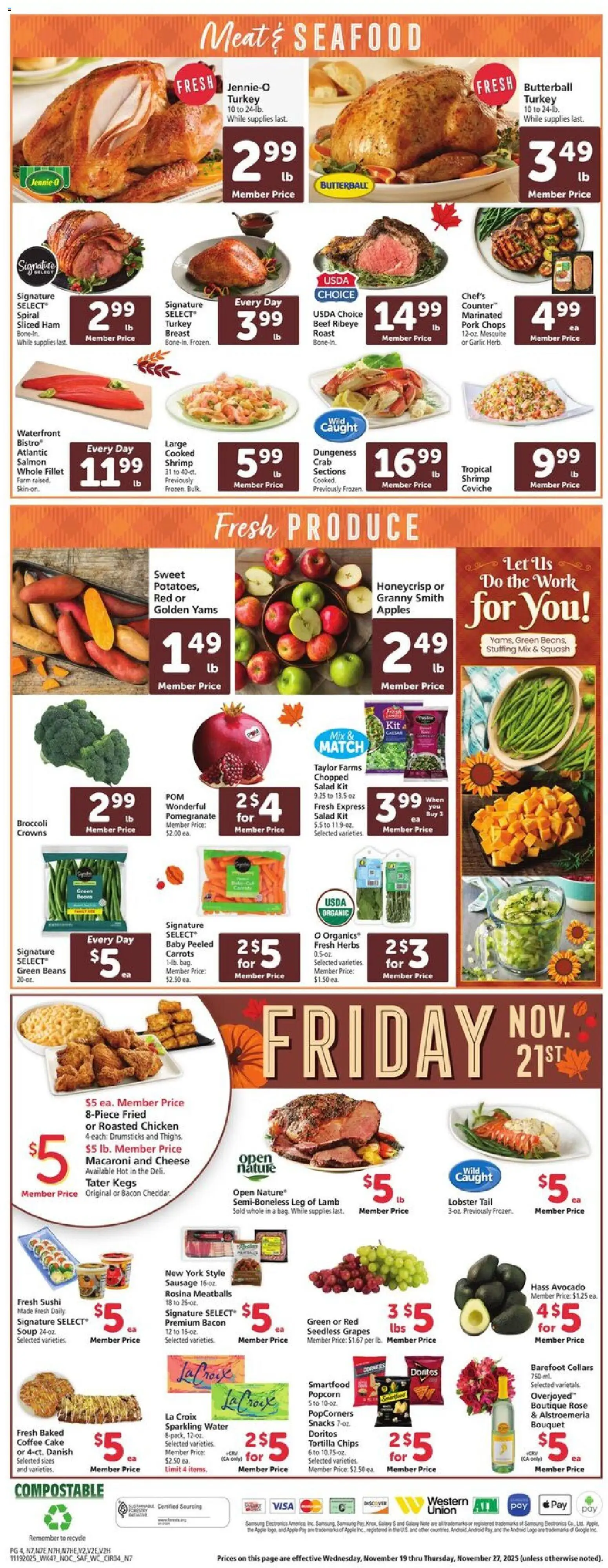 safeway - Safeway Weekly Ad - 11/19 - 11/27 2025 - page: 6