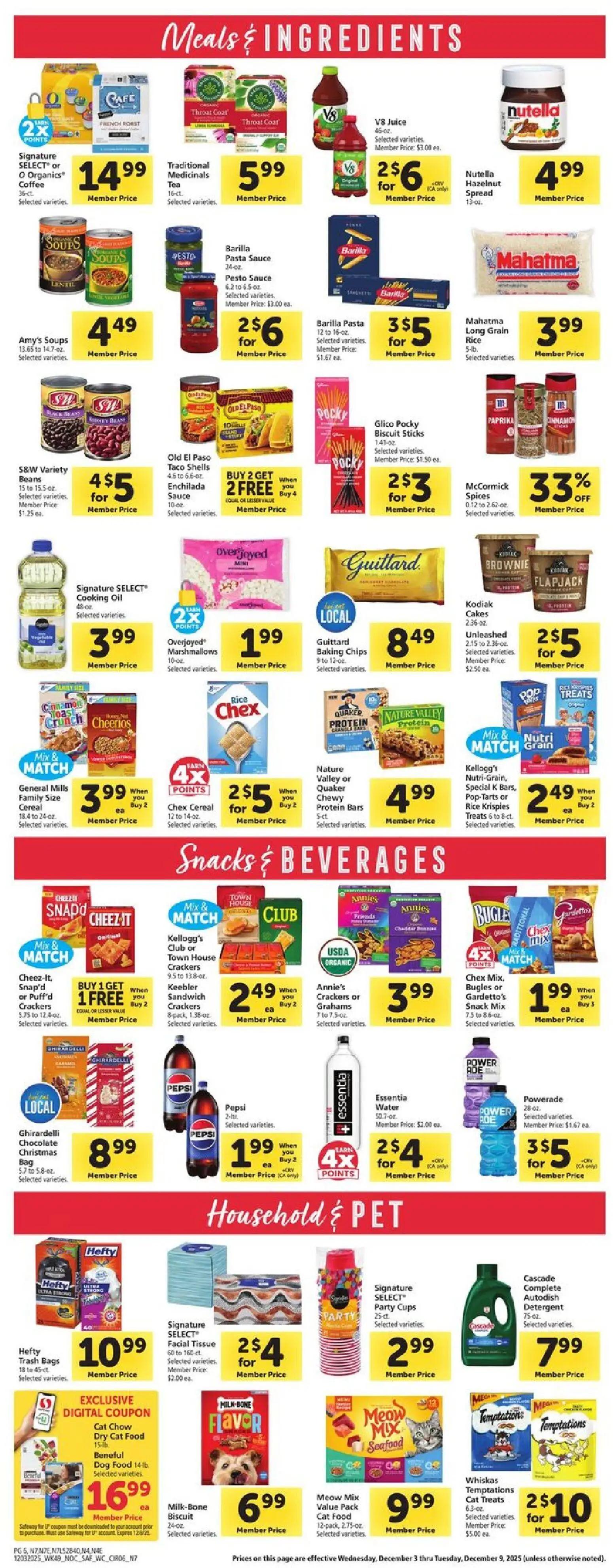 safeway - Safeway Weekly Ad - 12/03 - 12/09 2025 - page: 6