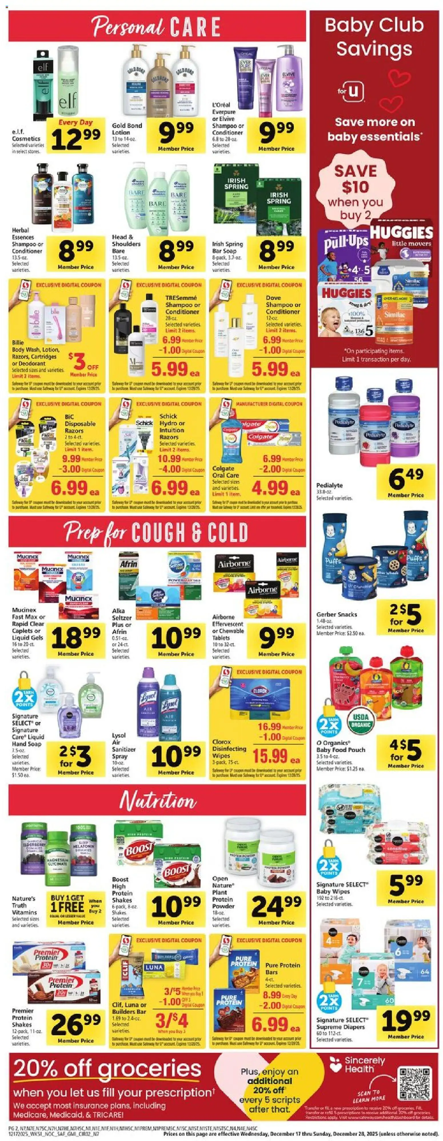 safeway - Safeway Weekly Ad - 12/17 - 12/25 2025 - page: 13