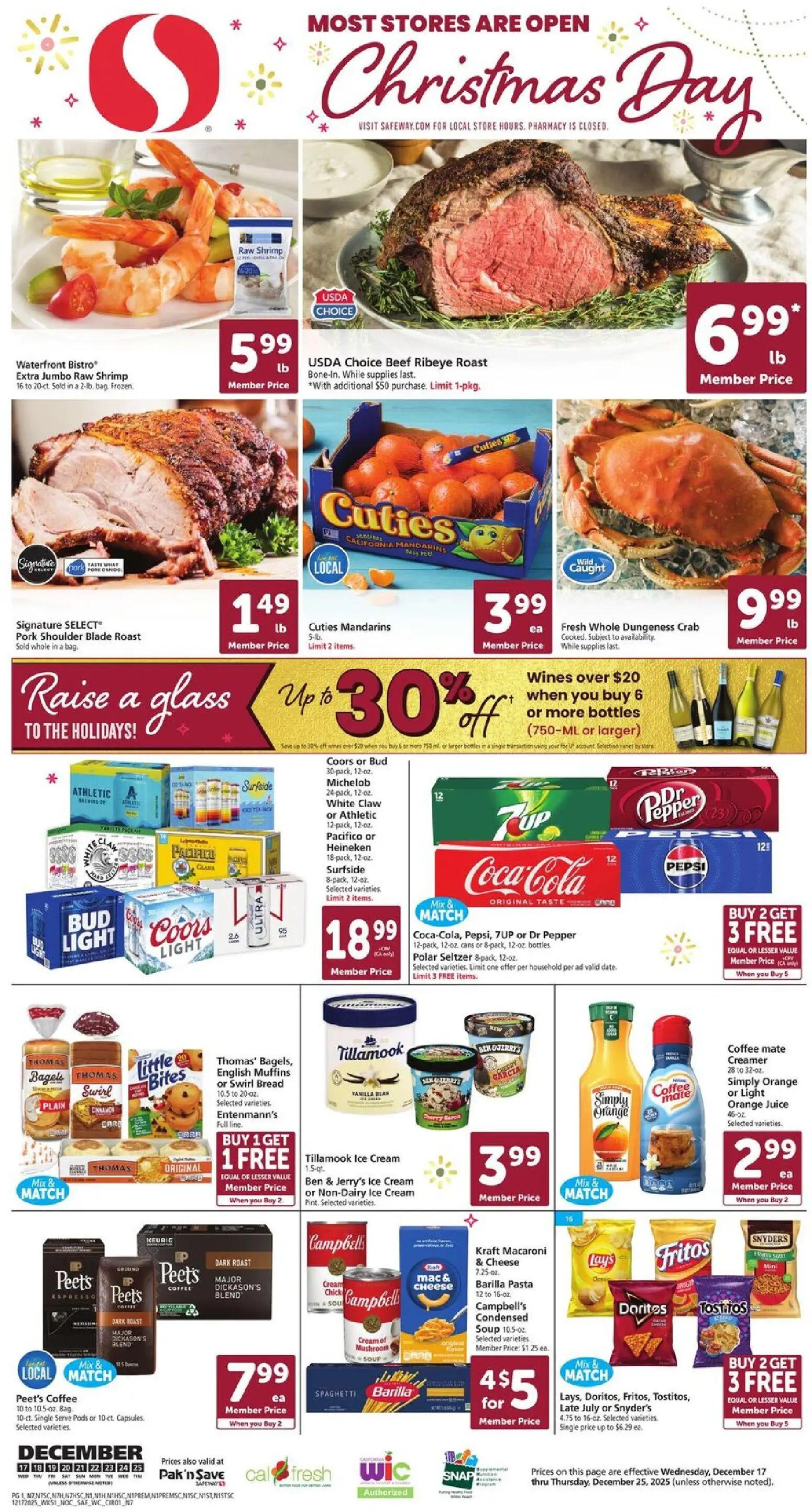 safeway - Safeway Weekly Ad - 12/17 - 12/25 2025 - page: 3