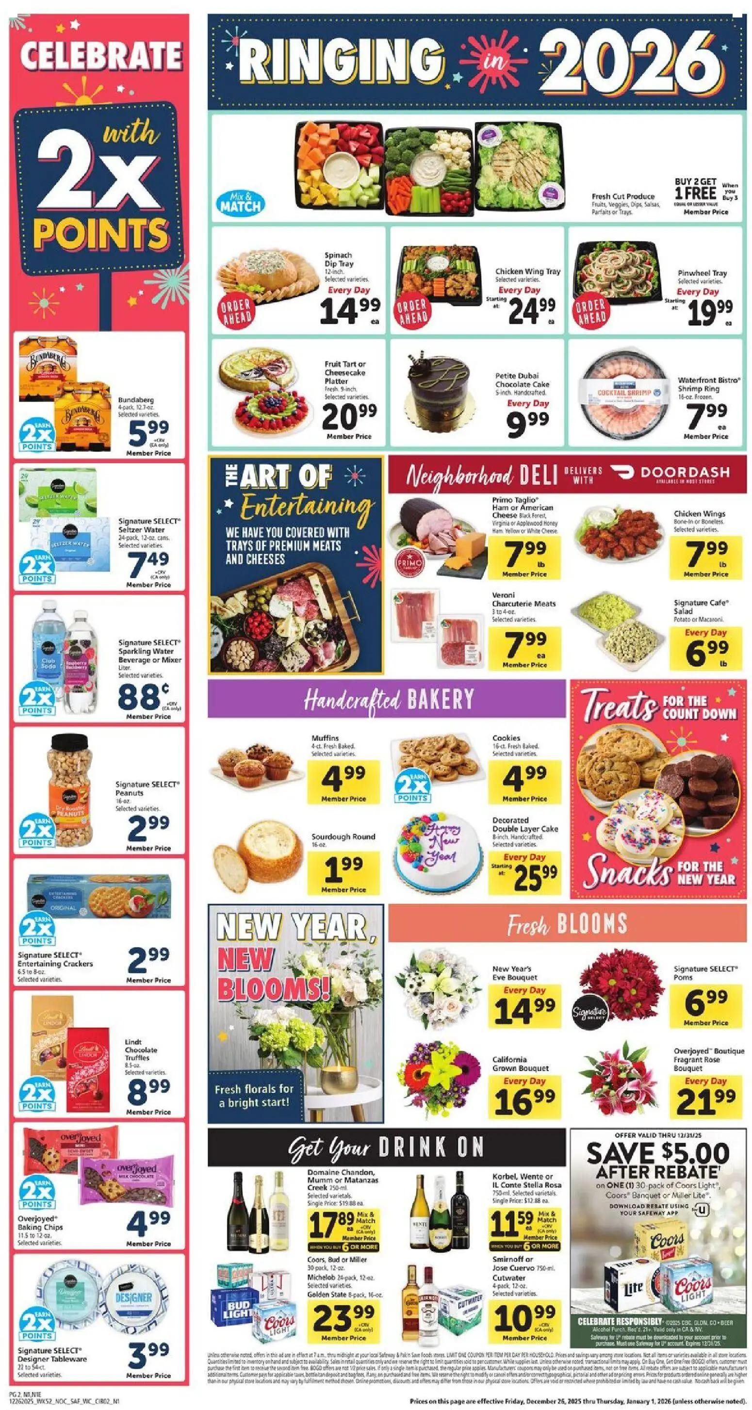 safeway - Safeway Weekly Ad - 12/26/2025 - 01/01/2026 2025 - page: 2
