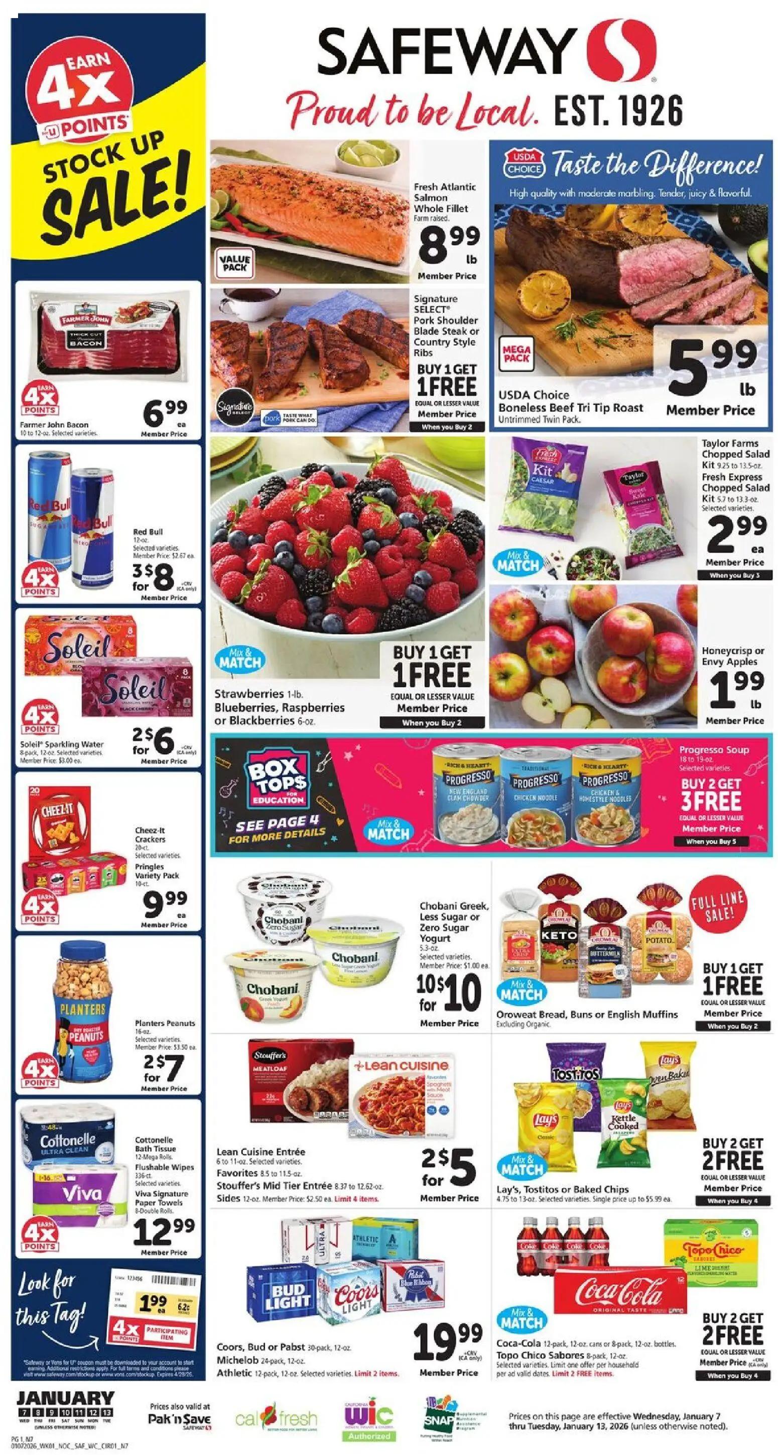 safeway - Safeway Weekly Ad - 01/07 - 01/13 2026 - page: 3