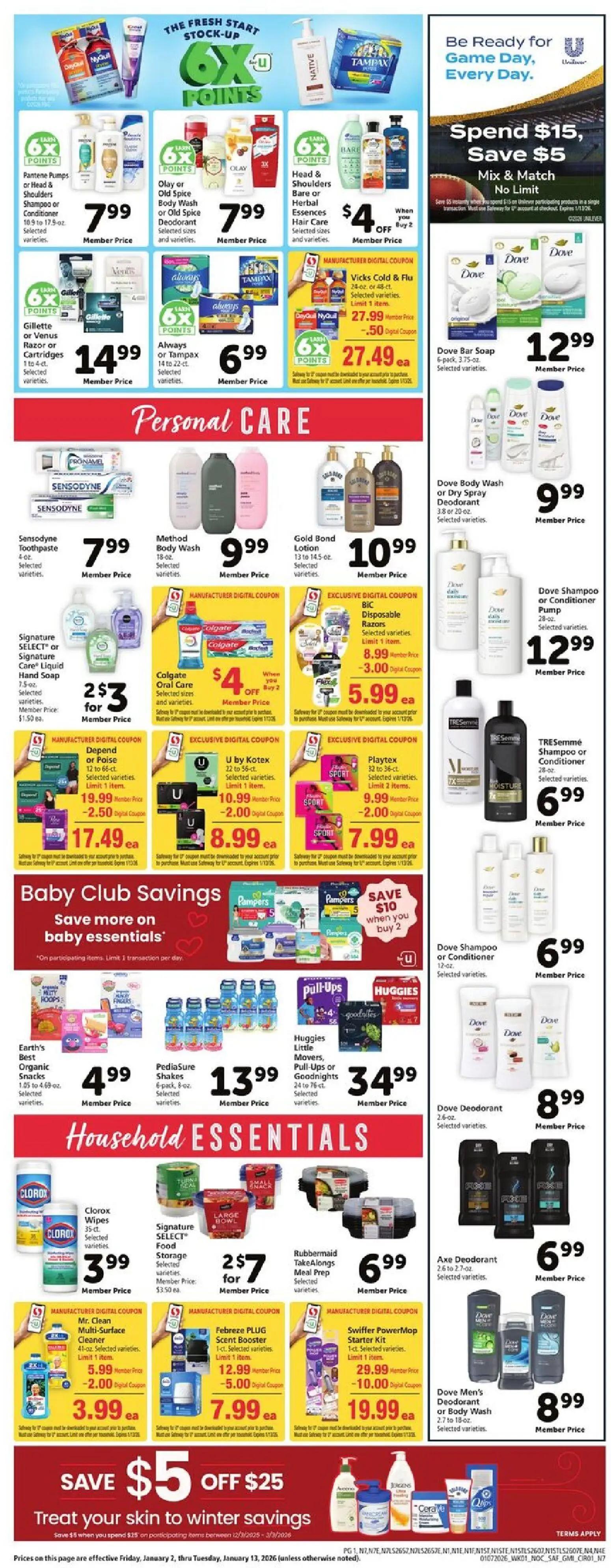 safeway - Safeway Weekly Ad - 01/07 - 01/13 2026 - page: 8