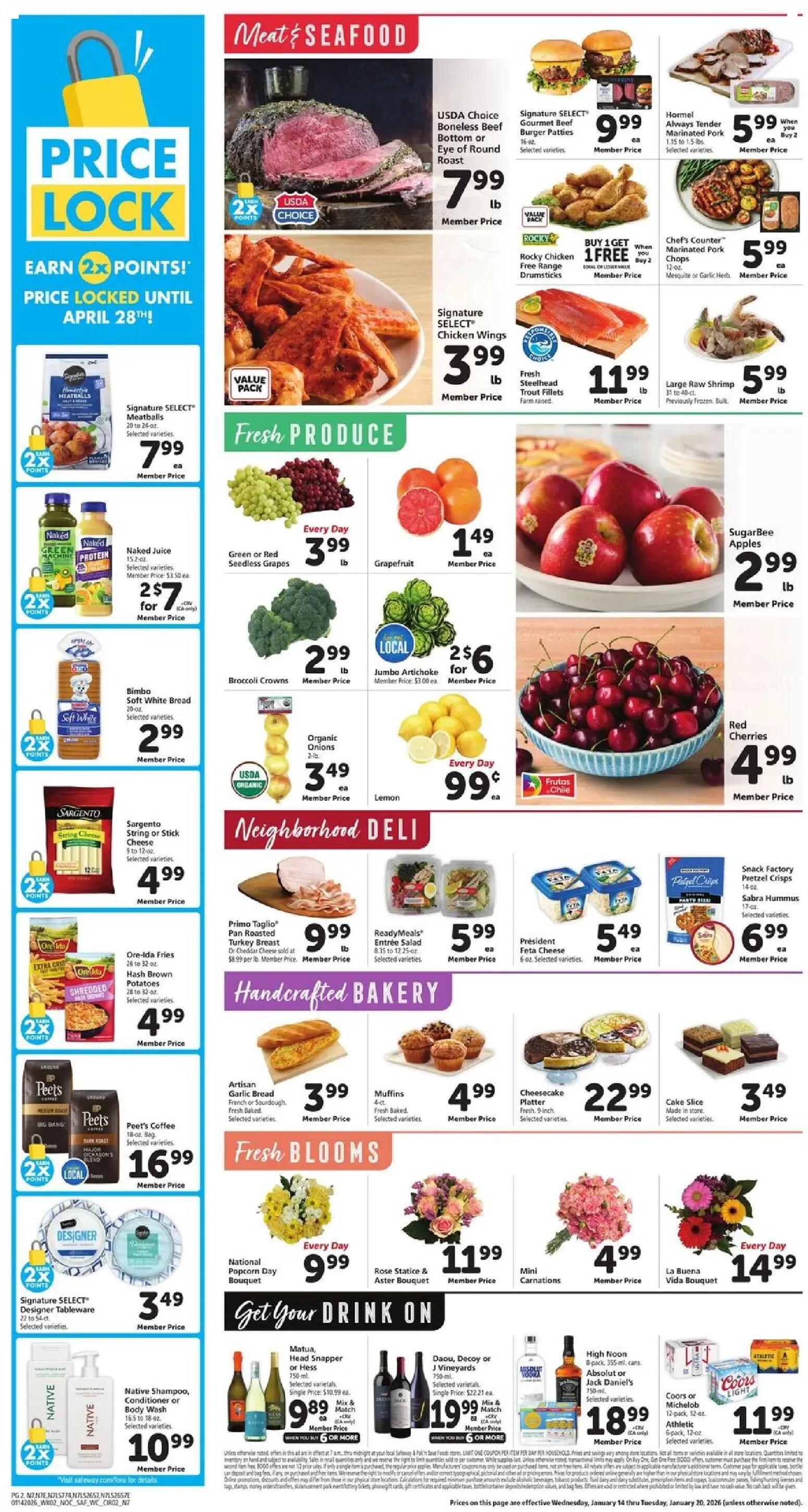 safeway - Safeway Weekly Ad - 01/14 - 01/20 2026 - page: 2