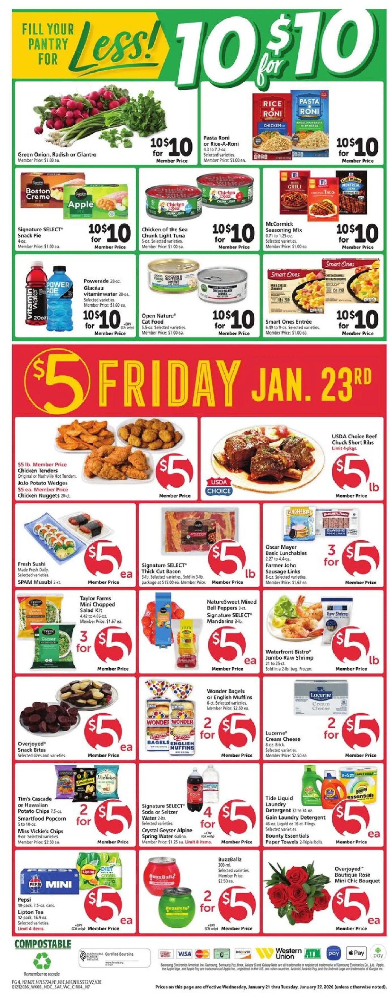 safeway - Safeway Weekly Ad - 01/21 - 01/27 2026 - page: 4
