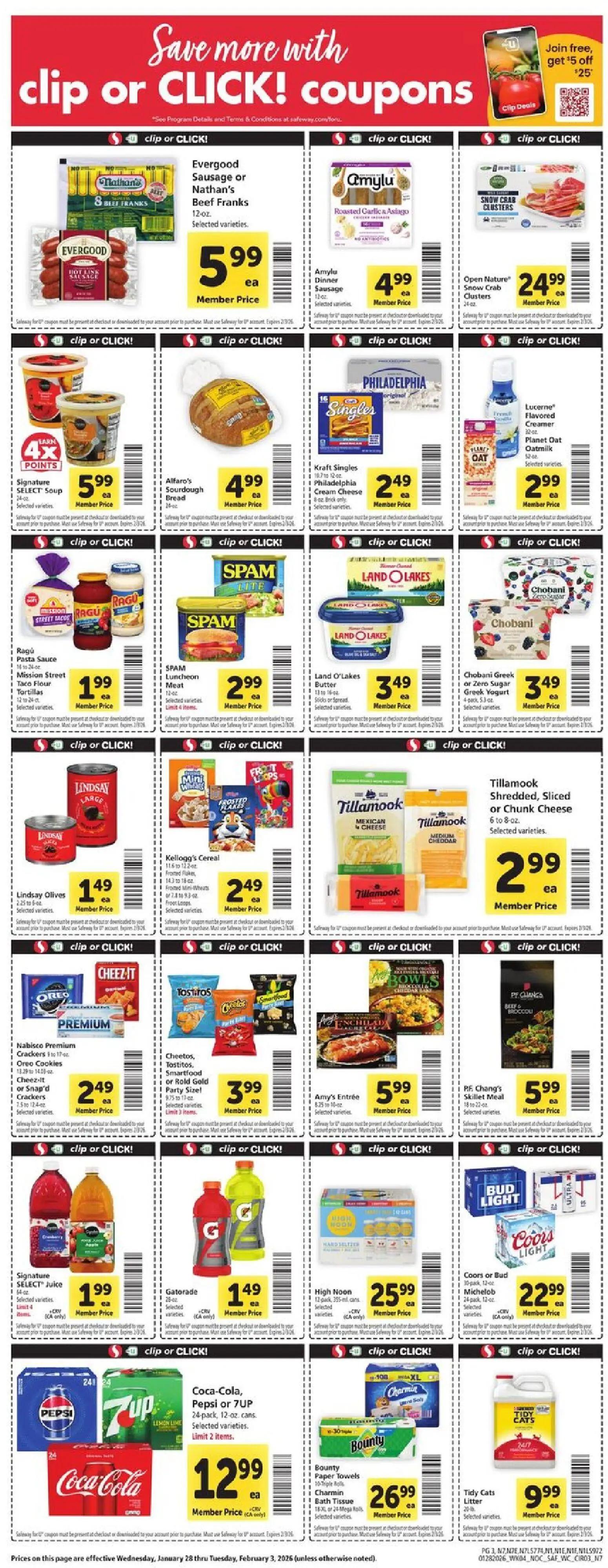 safeway - Safeway Weekly Ad - 01/28 - 02/03 2026 - page: 3