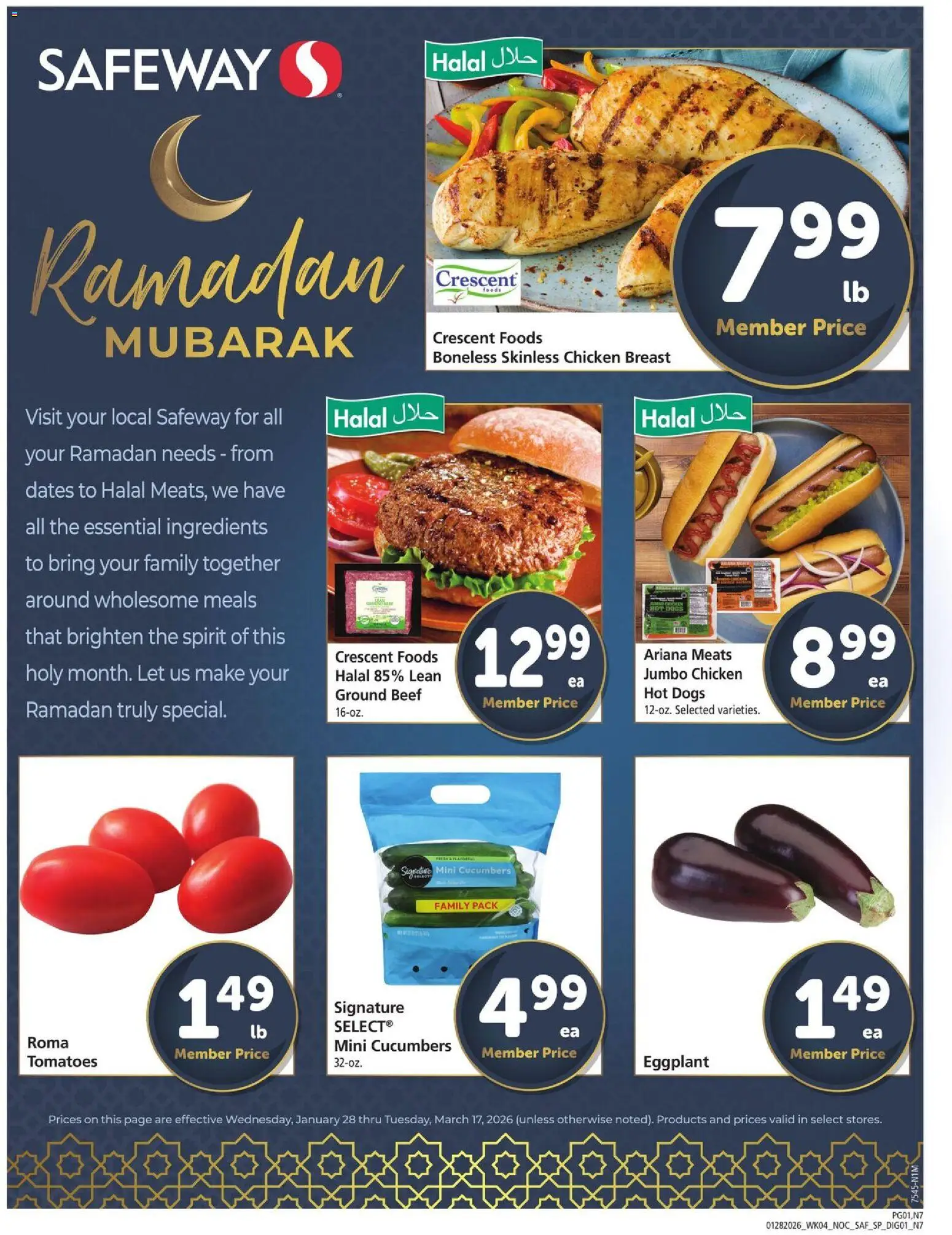 safeway - Safeway Ramadan Ad - 01/28 - 03/17 2026
