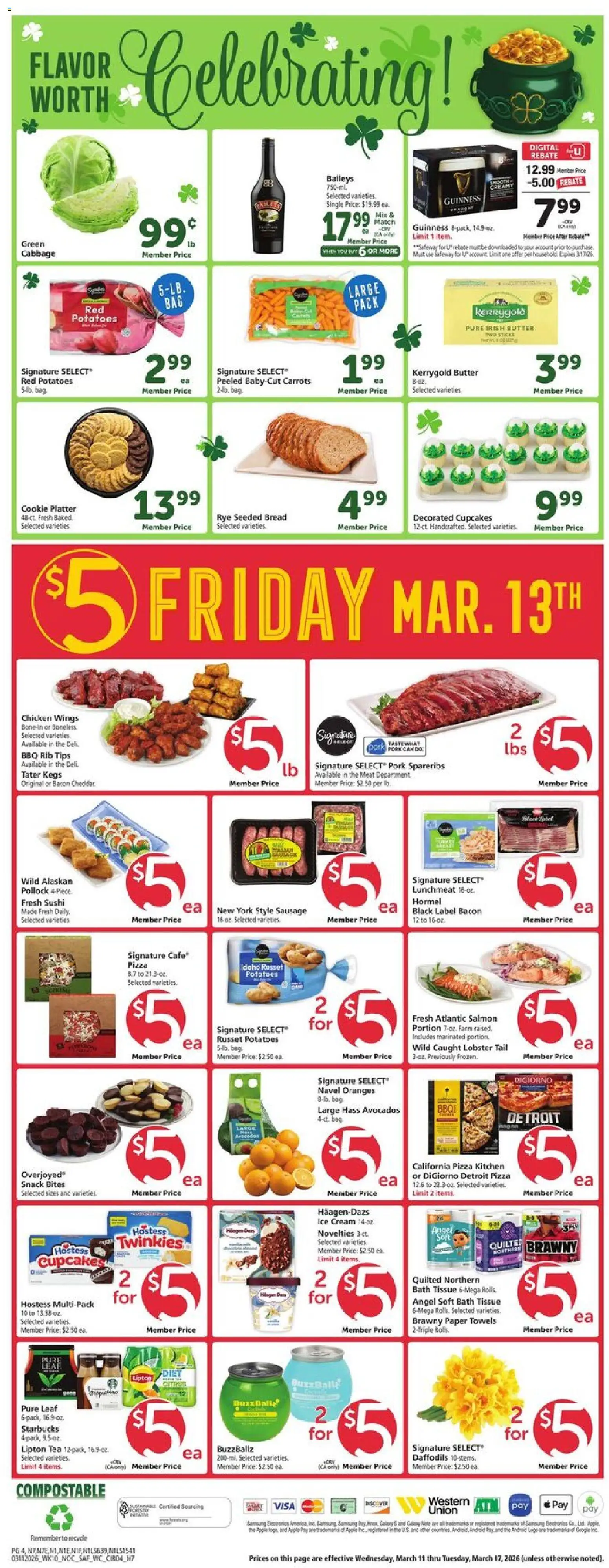 safeway - Safeway Weekly Ad - 03/11 - 03/17 2026 - page: 4